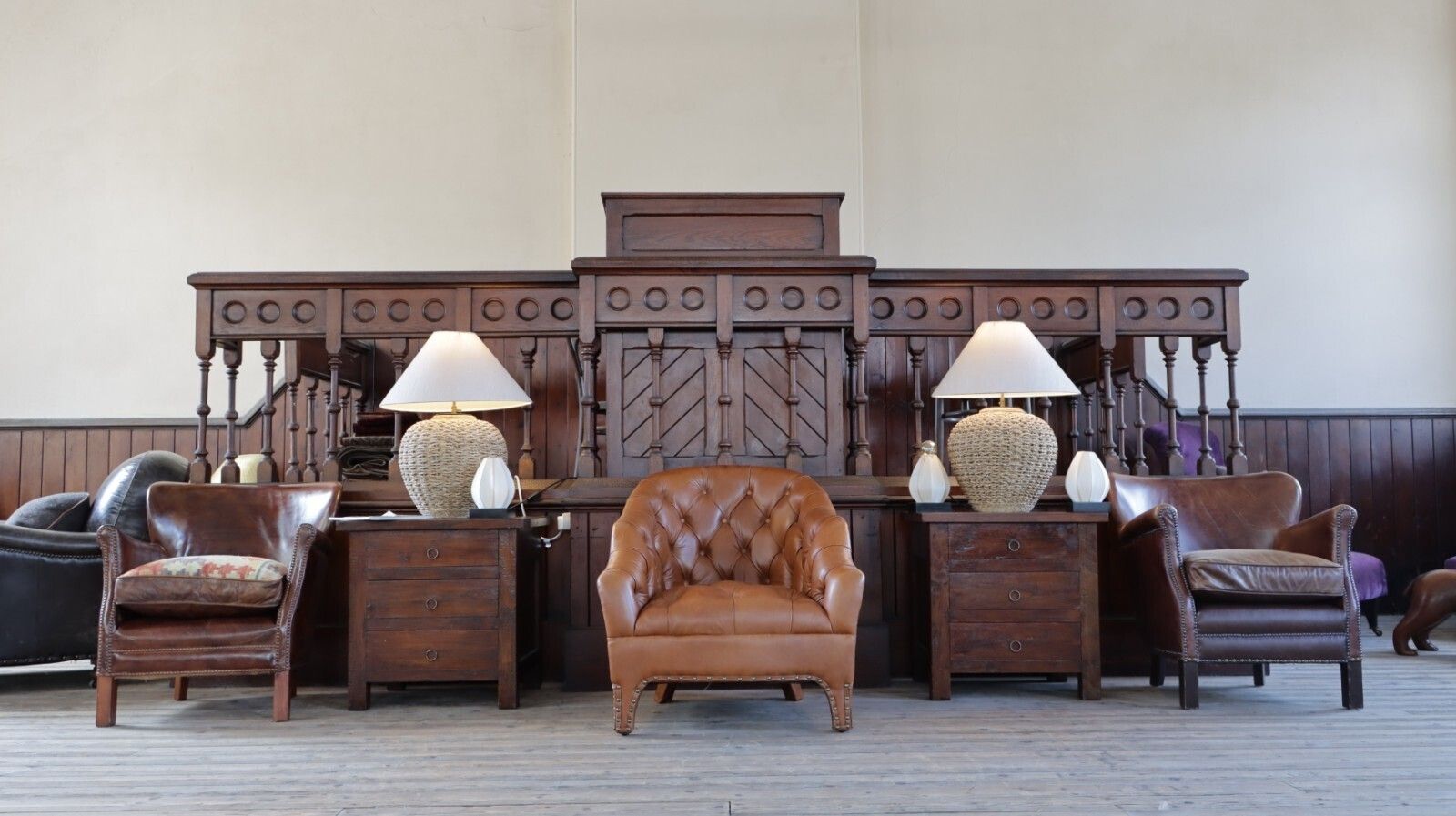 Superb Timothy Oulton Branco Savage Tan Leather Club Library Armchair Del 🚚 photo for sale