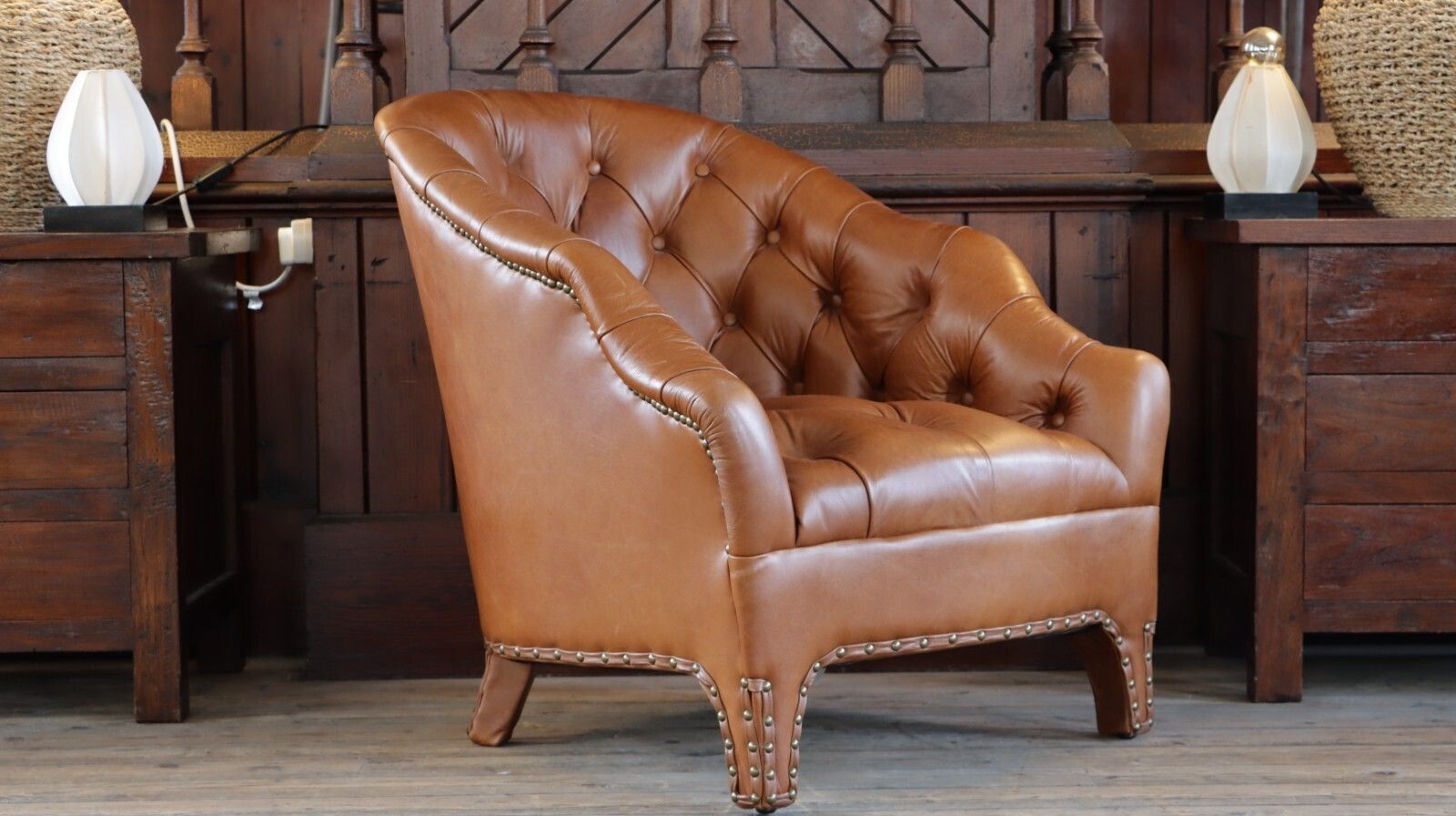 Furniture Superb Timothy Oulton Branco Savage Tan Leather Club Library Armchair Del 🚚 photo