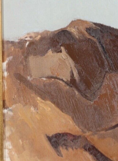 photo for sale Vintage Oil On Canvas  Landscape, Signed Gustav Adolf Johansson