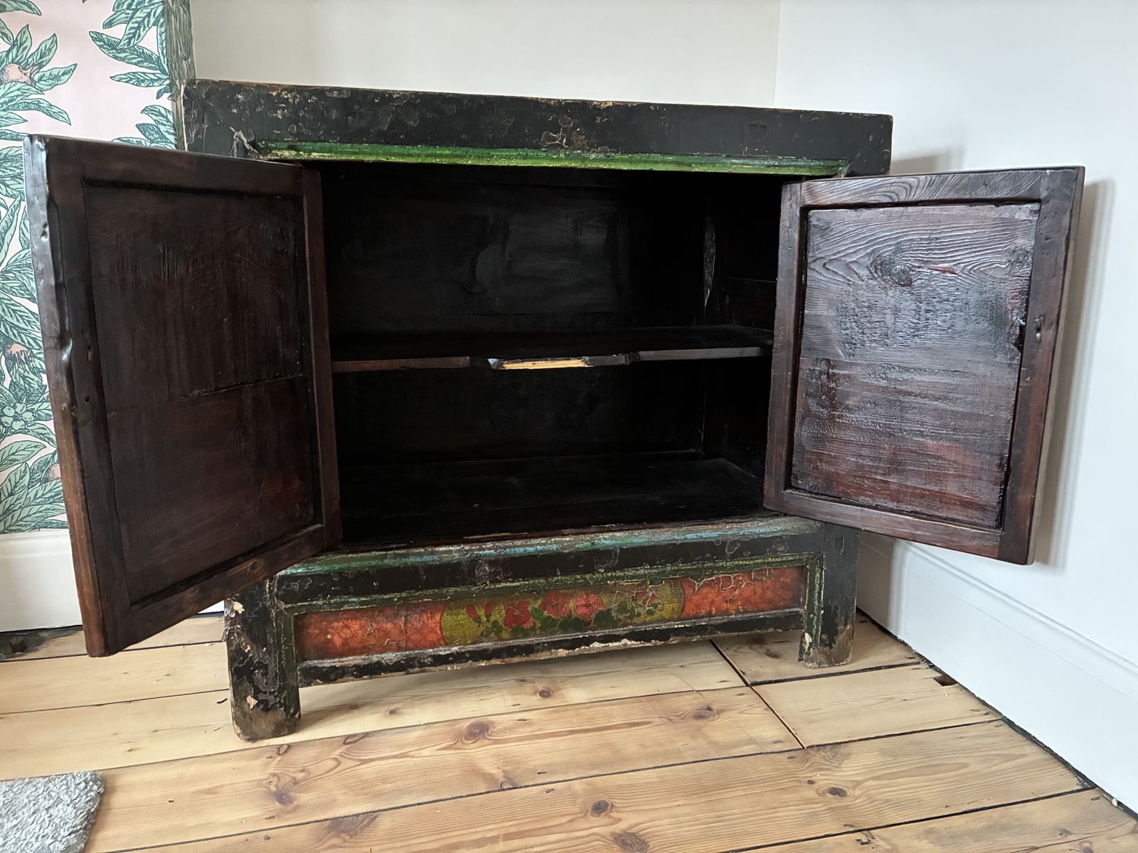 295.0 Antique Chinese Cupboard Circa 1900 photo