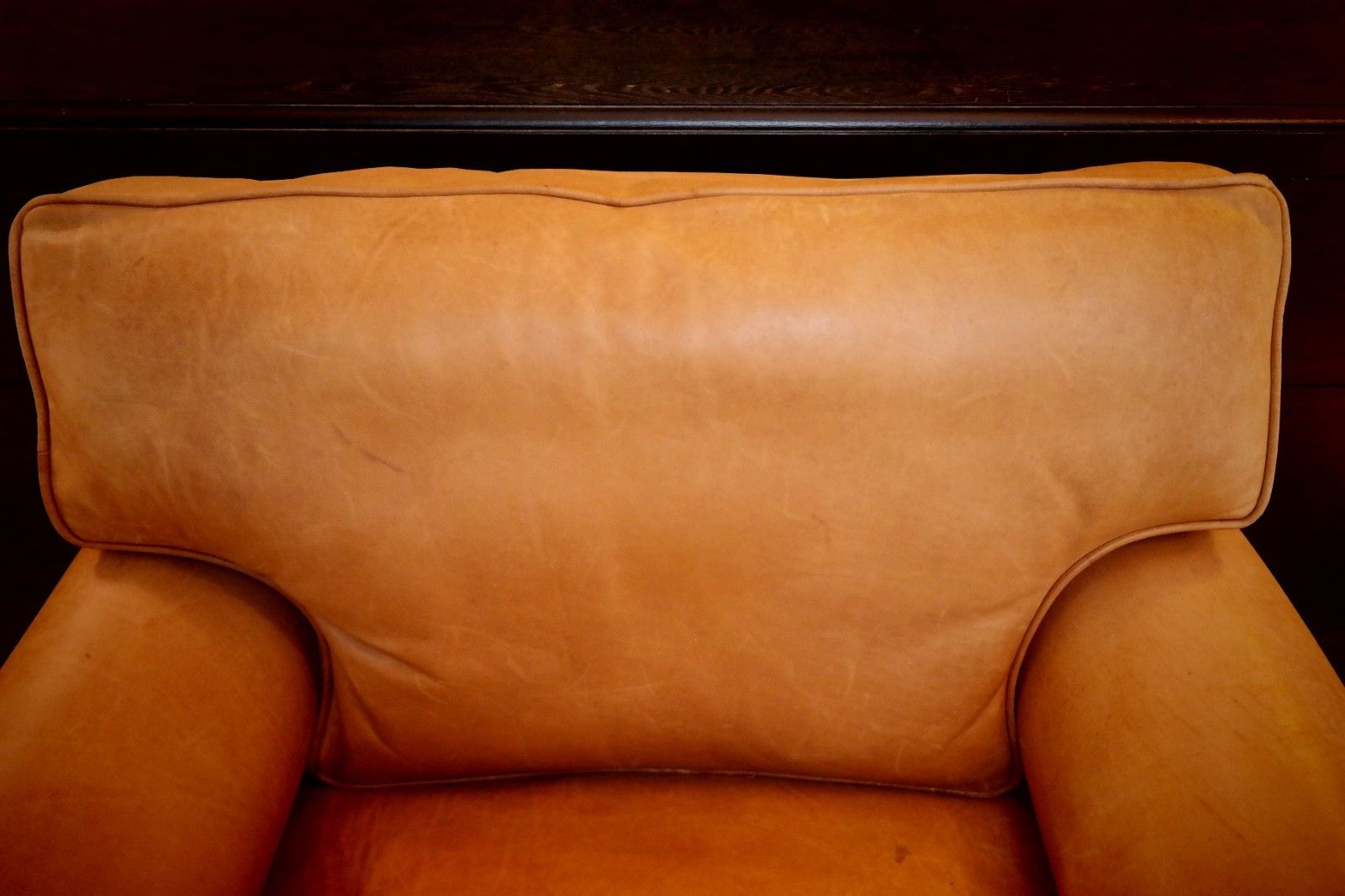 photo buy Ralph Lauren Wentworth Floating Leather Armchair Footstool Saddle Rrp£17000 🚚🚚
