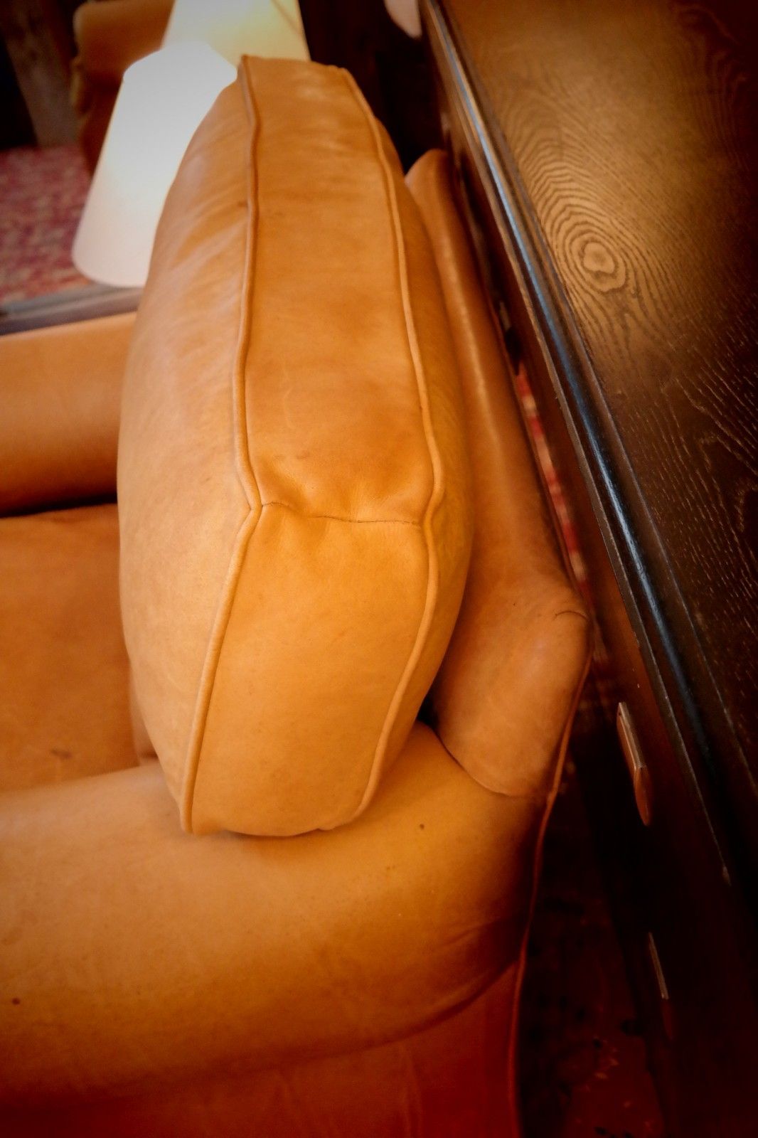 photo vintage Ralph Lauren Wentworth Floating Leather Armchair Footstool Saddle Rrp£17000 🚚🚚