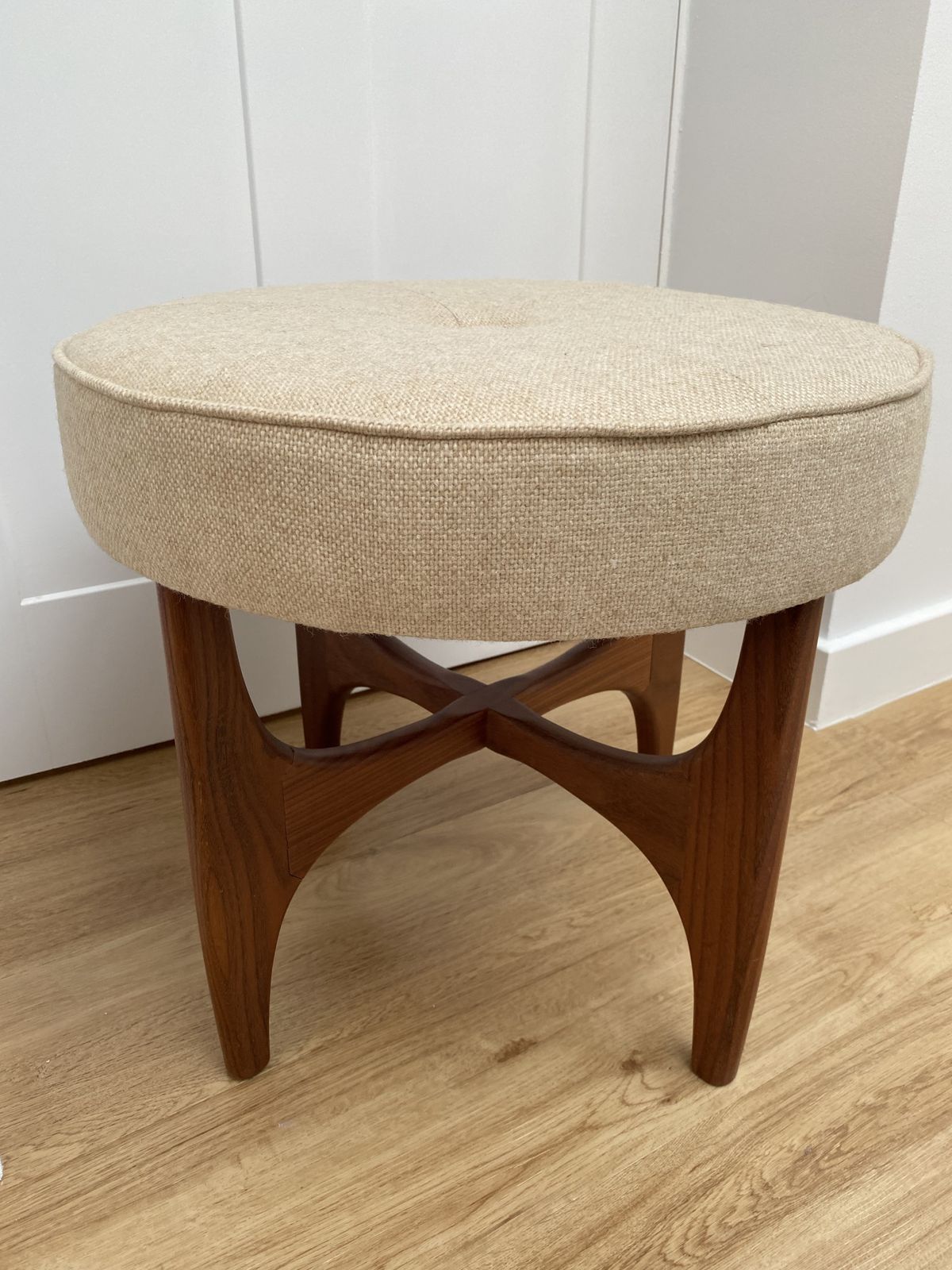 Astro G Plan Mid Century Danish Teak Footstool By Kofod Larsen, 1960s