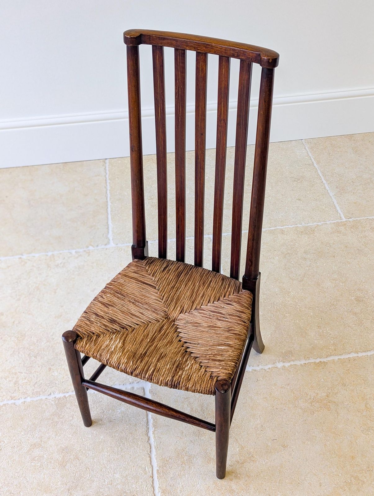 Antique Arts & Crafts Mahogany Side Chair C.1900 photo for sale