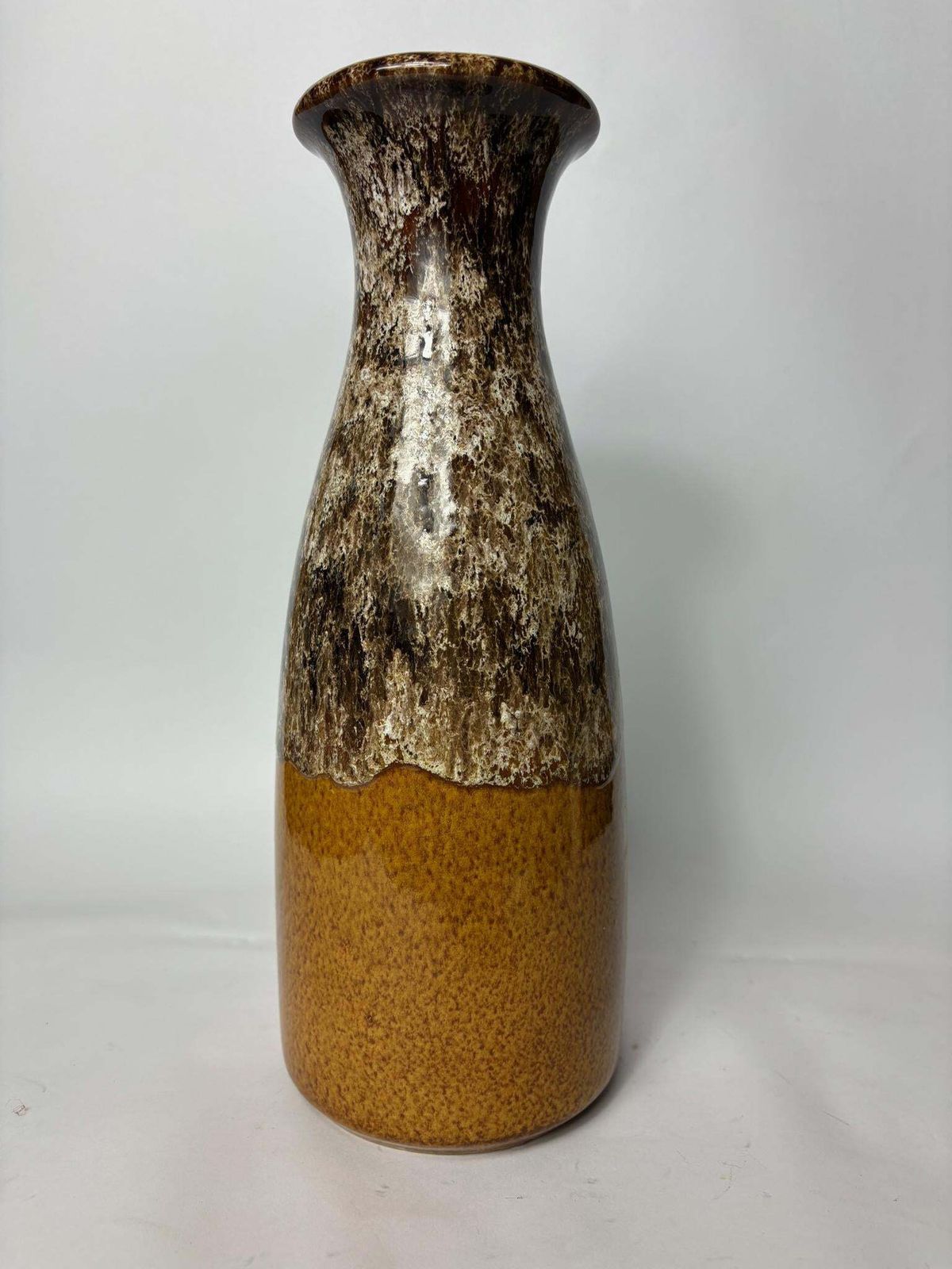 Scheurich Keramik “Fat Lava” Vase 293–30, West Germany, 30cm – Mid Century Modern photo for sale