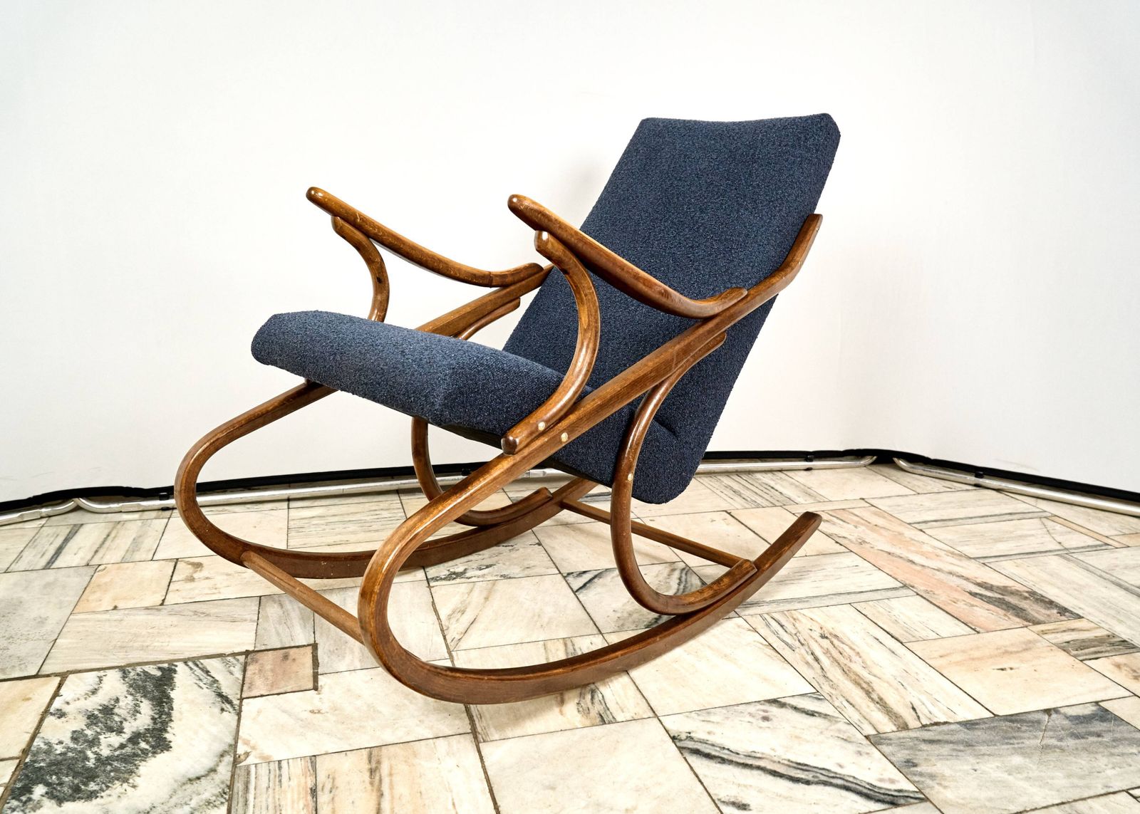 Bentwood Rocking Chair From Ton, 1960s, Czecoslovakia photo buy