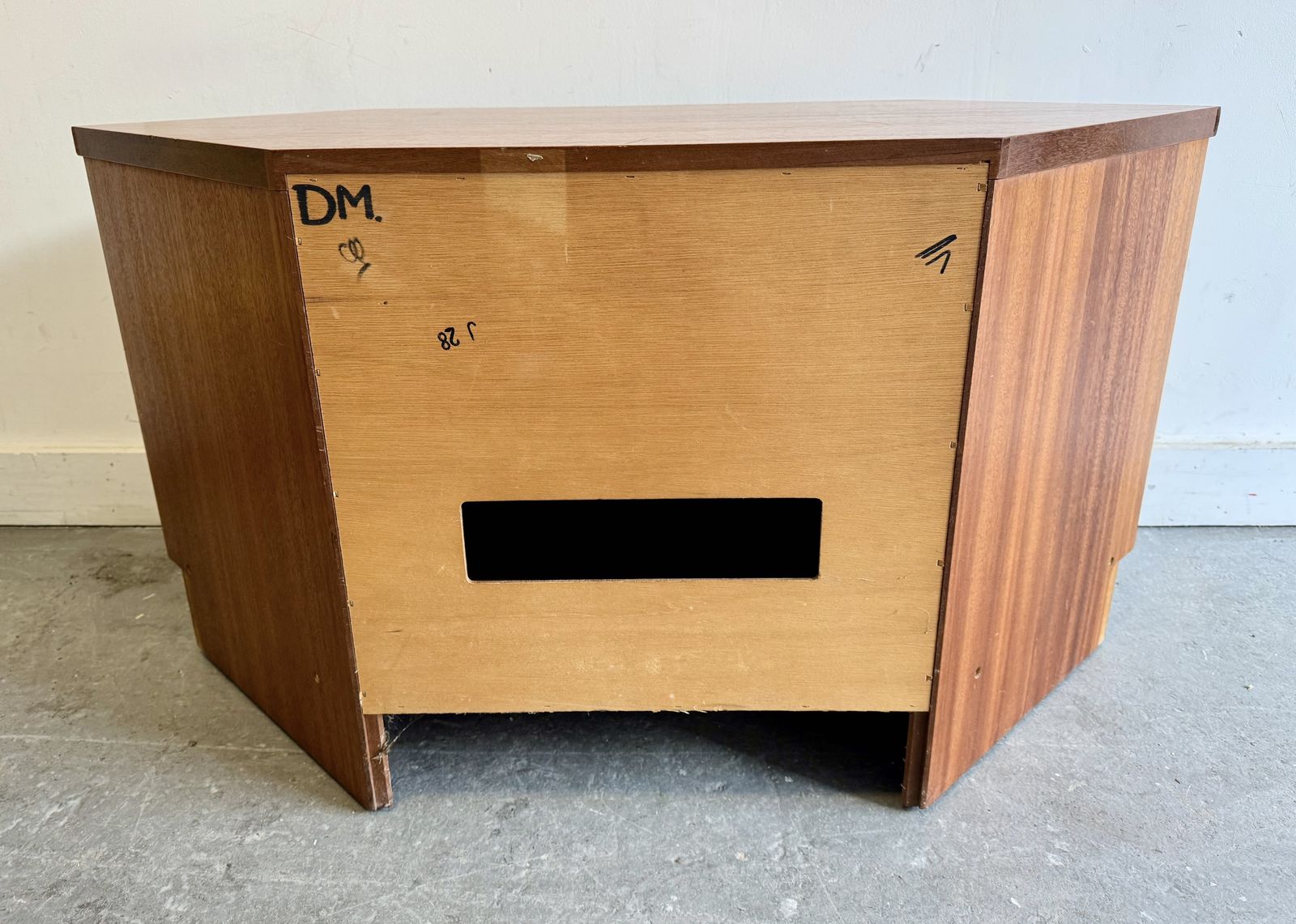 photo for sale Vintage Corner Tv Stand Video Cabinet By Nathan