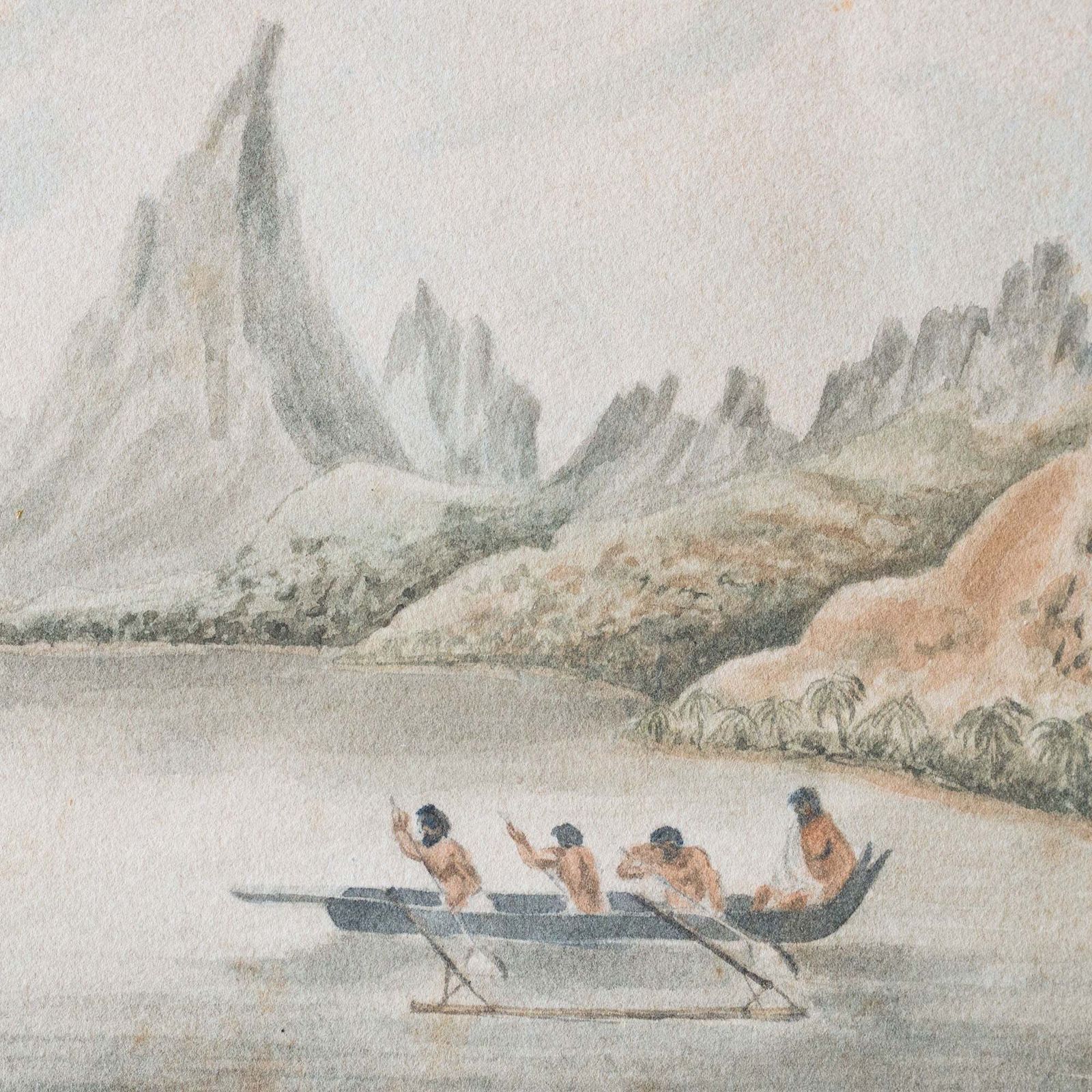 Taloo Harbour Tahiti Missionaries – Naar Michael Angelo Rooker photo 313.0