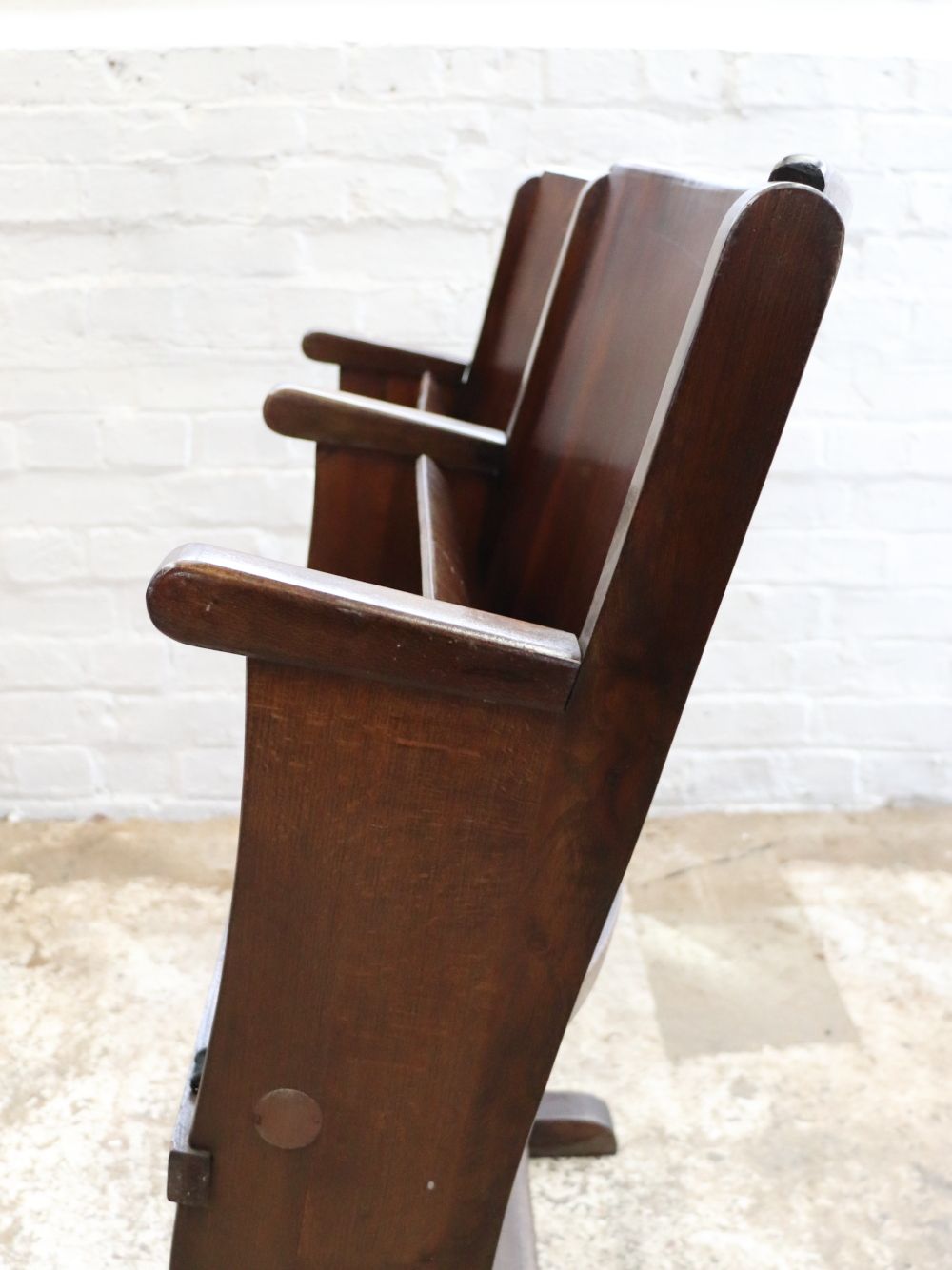photo for sale Beautiful Vintage Czech Theatre Seats By Ton