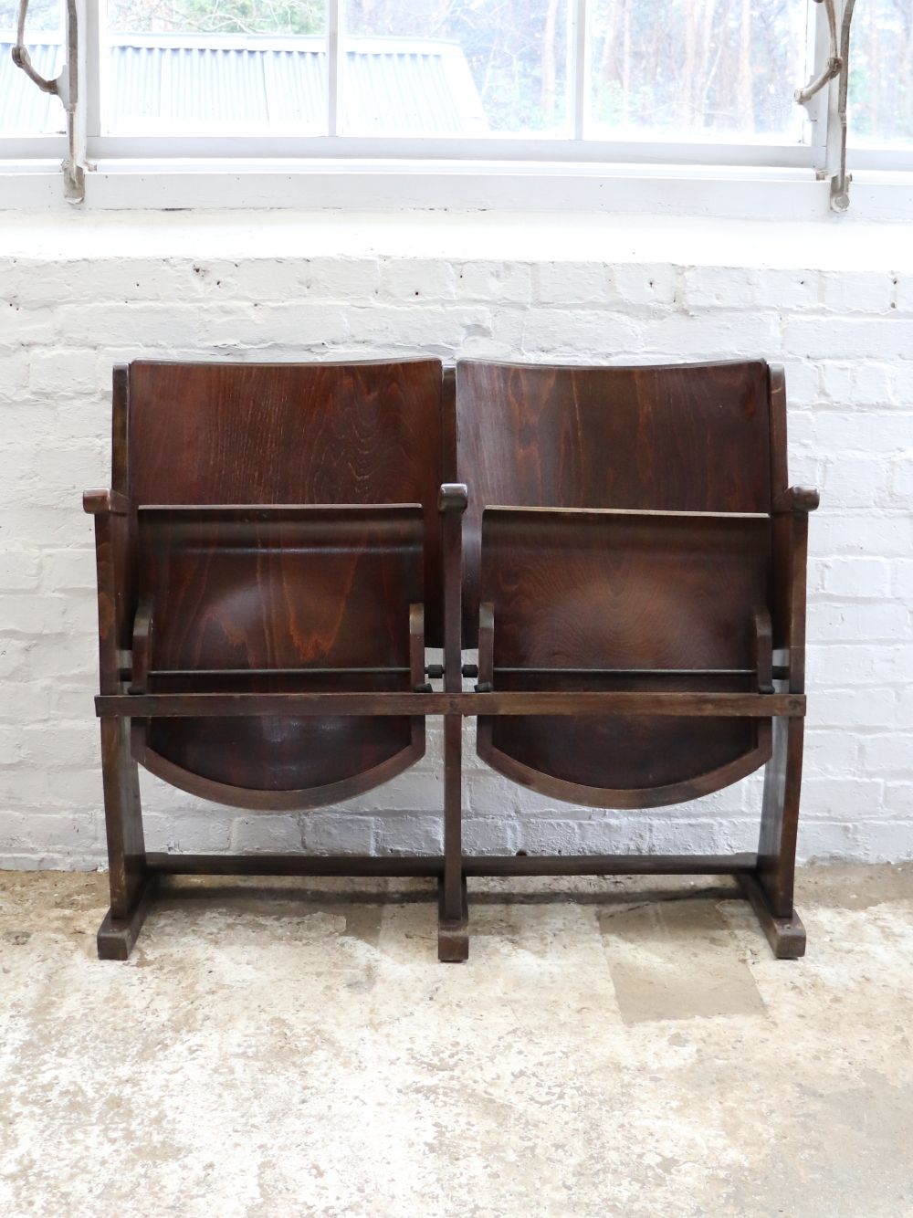 Beautiful Vintage Czech Theatre Seats By Ton photo furniture