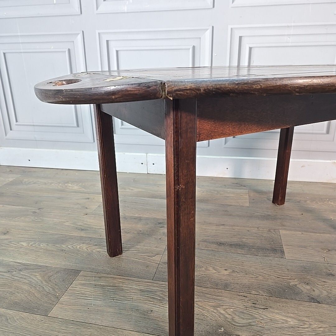 photo for sale Antique Style Butler’s Tray Coffee Side Table Folding Wooden Top Mahogany