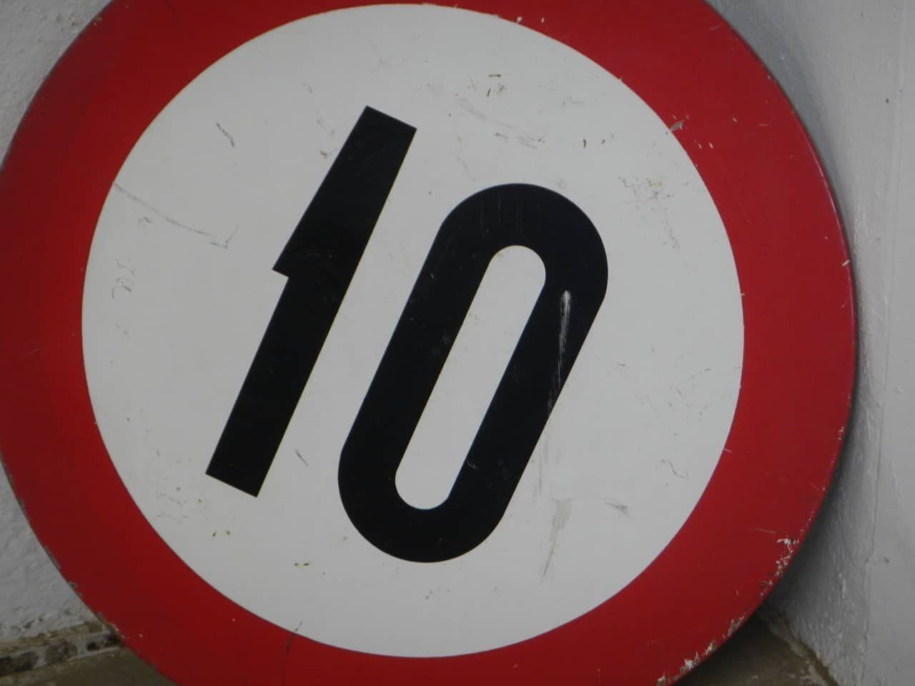 No Parking Road Sign, 1960 photo Home Decor