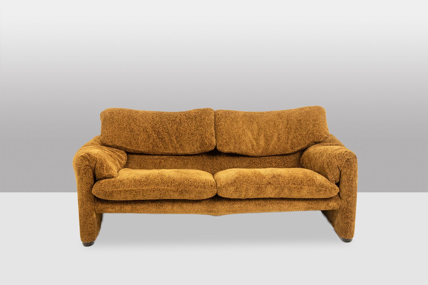 Vico Magistretti. 2 Seater Sofa, “Maralunga” Model. 1970s. photo furniture