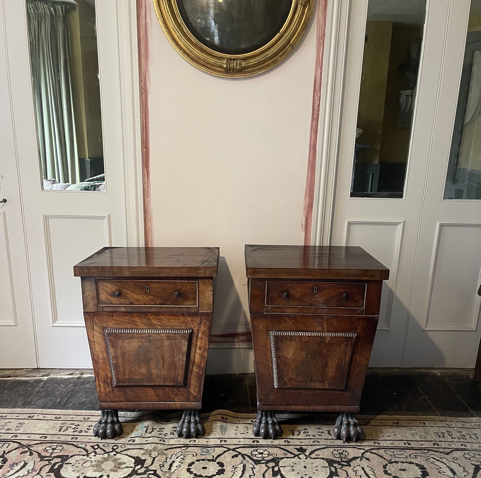 A Pair Of 19th Century Bedside Cabinets photo furniture