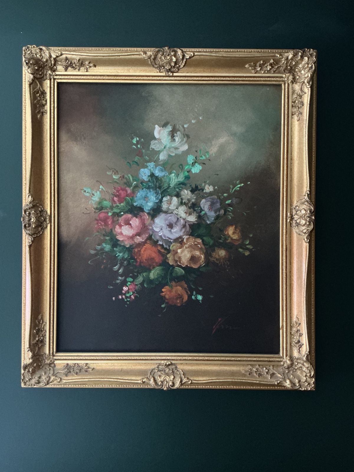 Continental School Still Life With Flowers