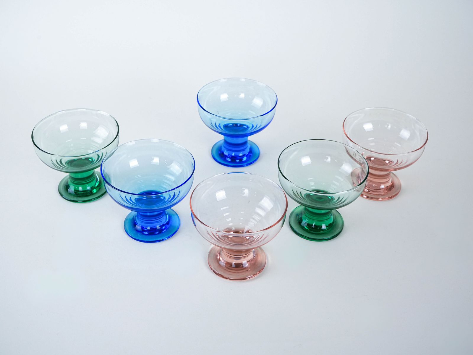 Set Of Dessert Bowls, Italian Design, 1970s, Production: Italy photo 279.0