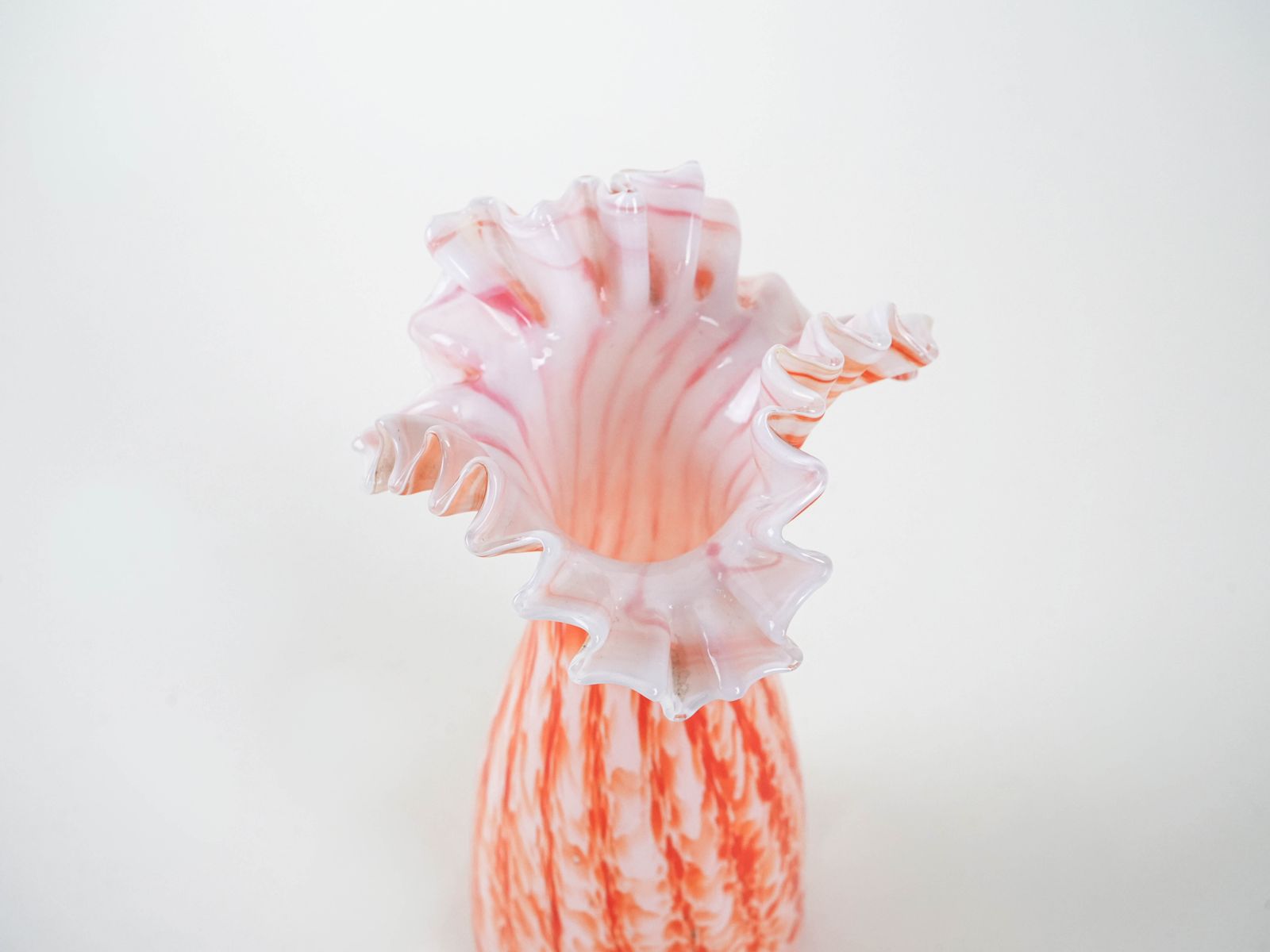 Orange Vase, Italian Design, 1960s, Made In Italy photo buy