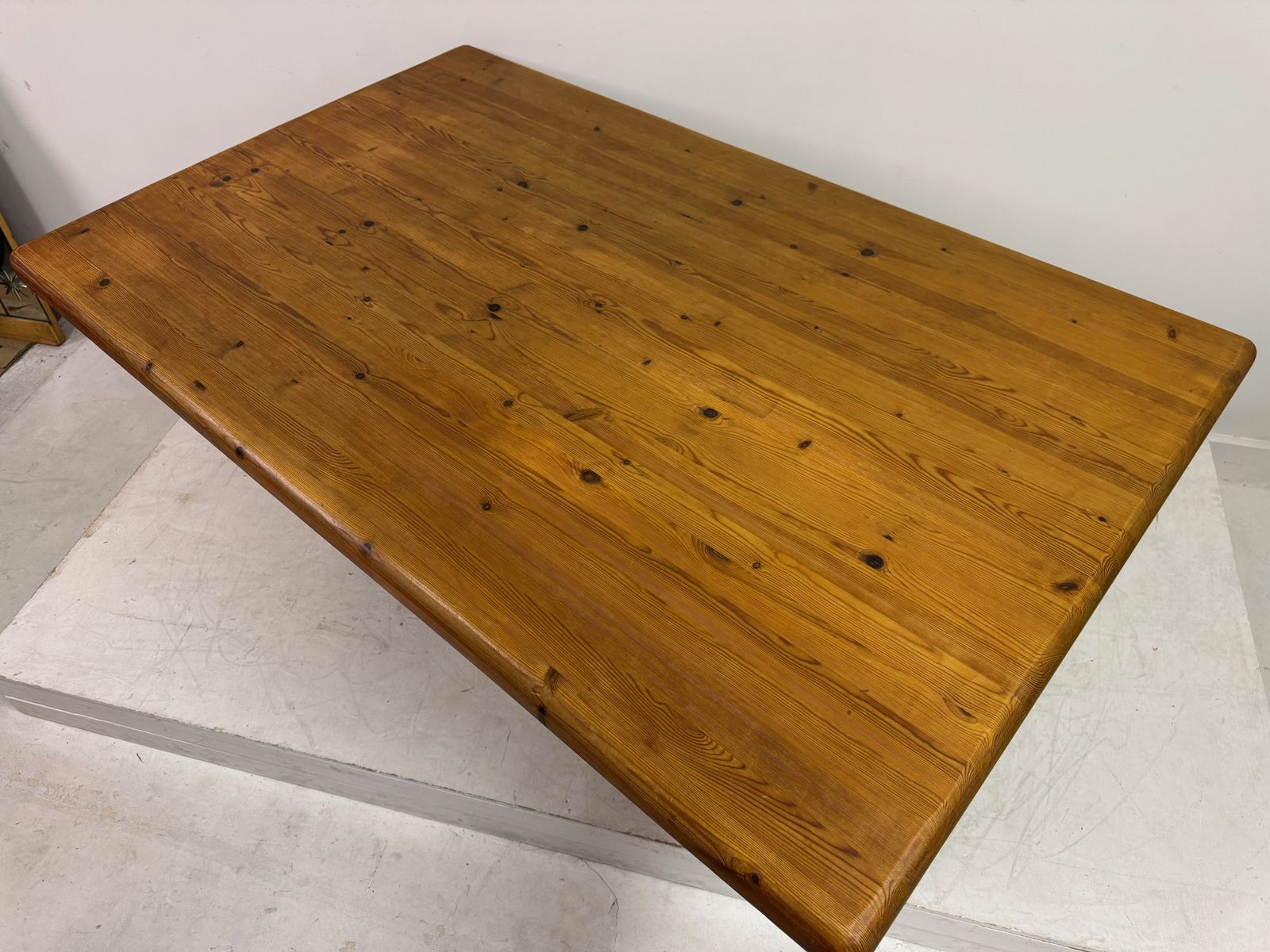 photo vintage Pine Dining Table By Wasa Möbel, Germany, Circa 1980s.