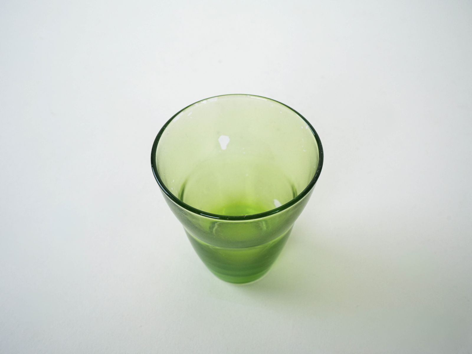 Set Of Green Glasses, Italian Design, 1980s, Production: Italy photo vinterior