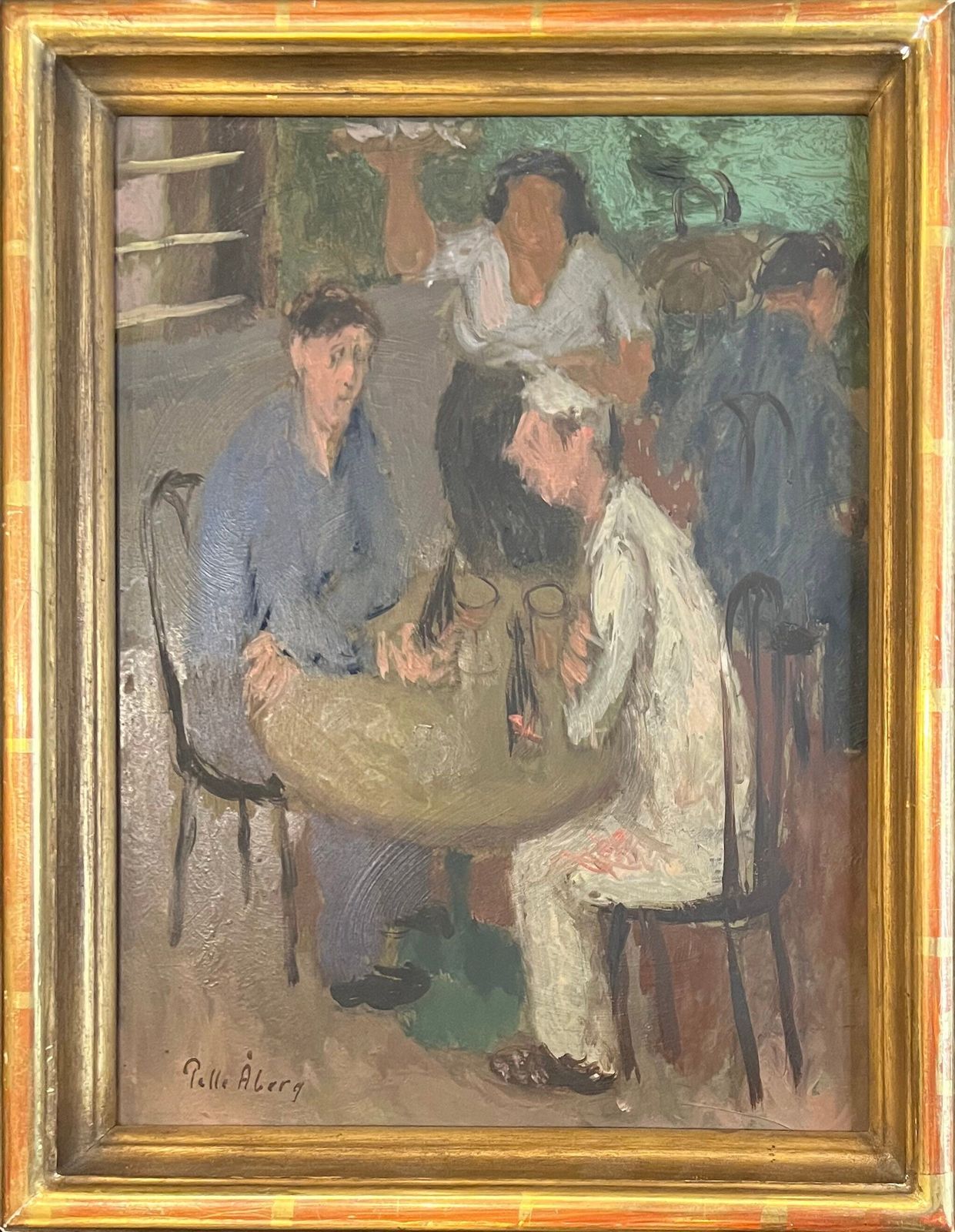 'A Late Night' By Pelle Aberg (1909 1964)
