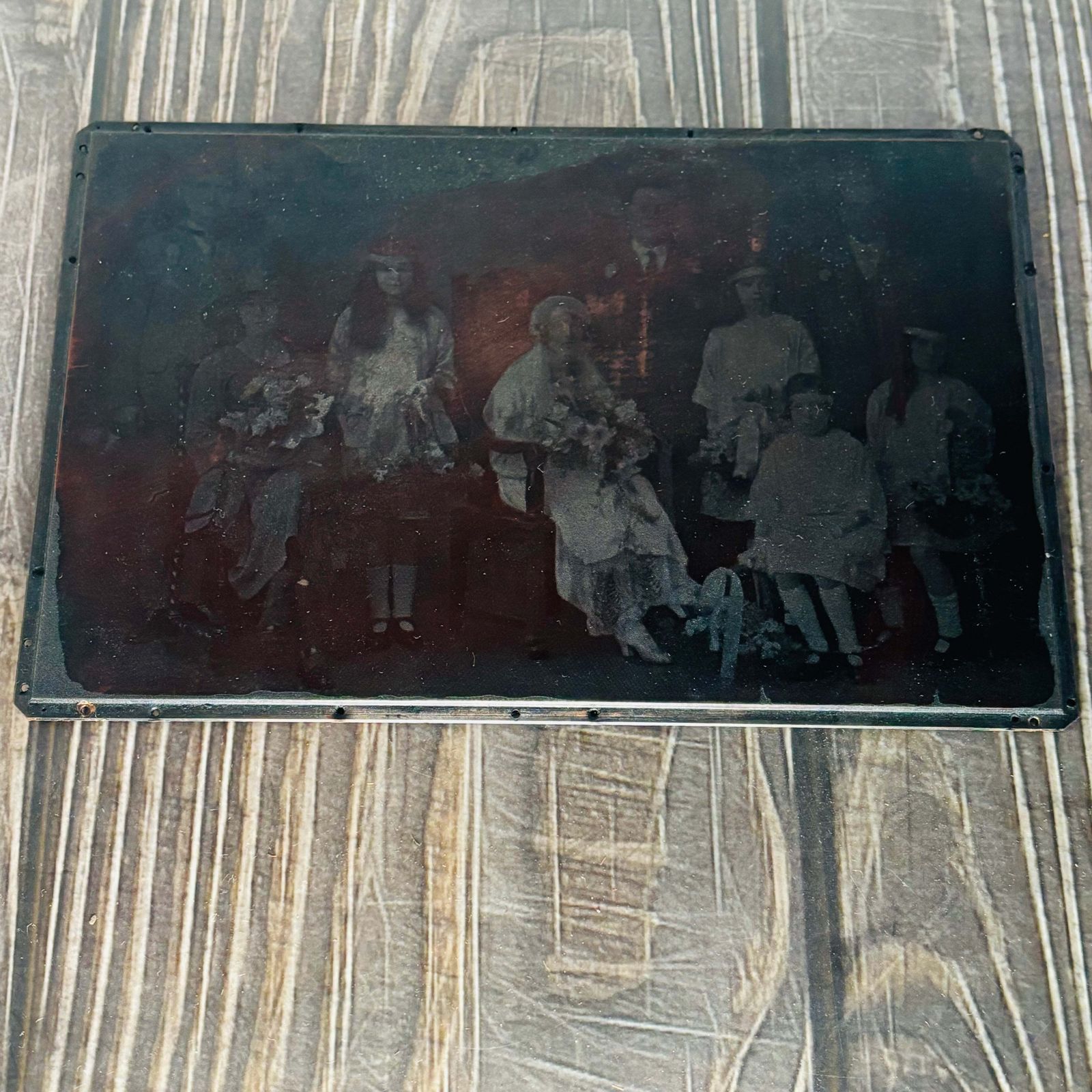 Vintage Copper Printing Plate Vintage Wedding Photo photo buy