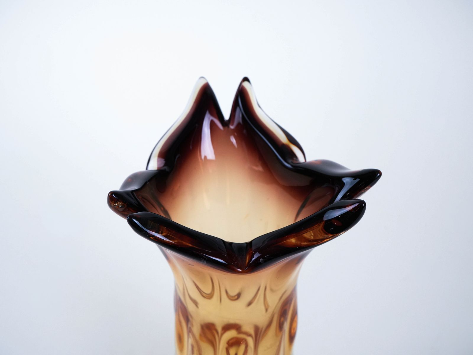 photo furniture Glass Vase, Murano Glass, 1960s, Made In Italy