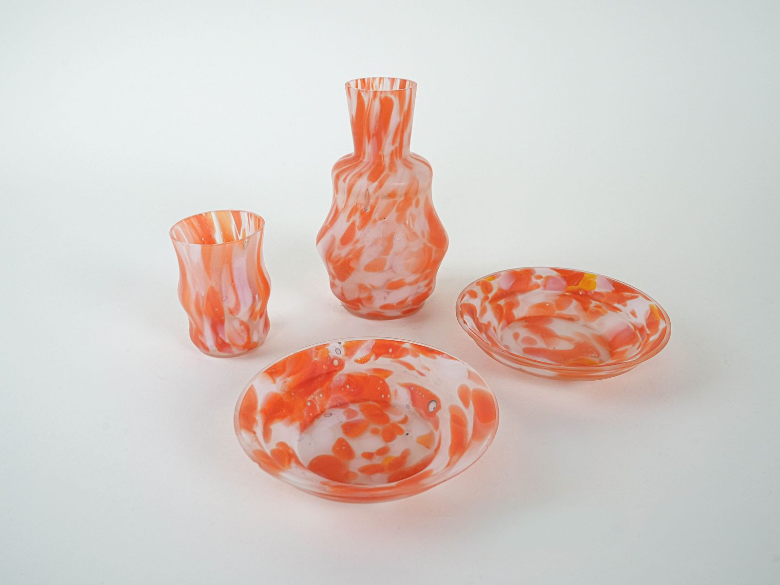 Set Of Artistic Glass Items, Italian Design, 1970s, Production: Italy photo 389.0