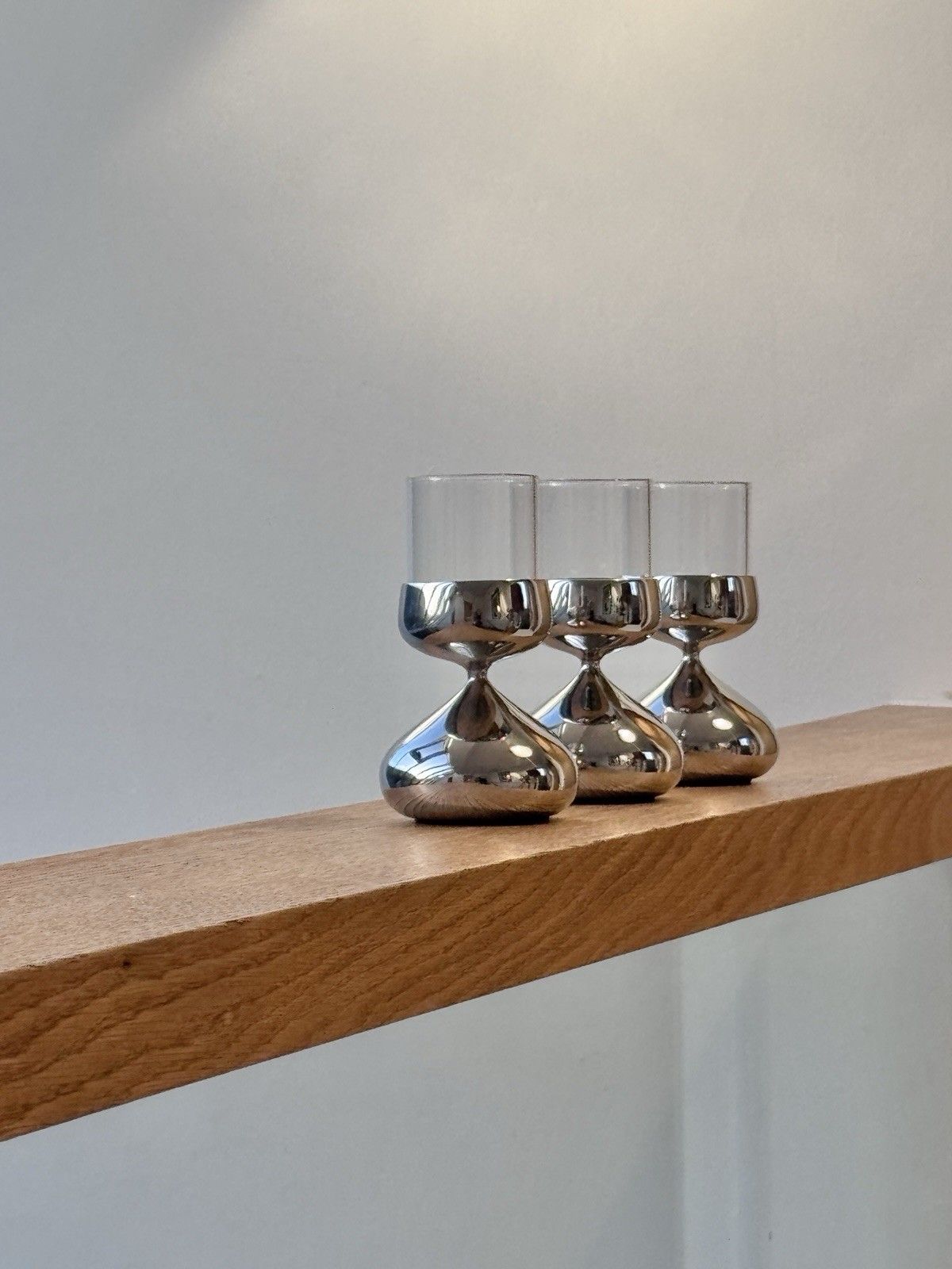 75.0 3 Robert Welch Molton Series Candle Holders/Votives Vgc photo