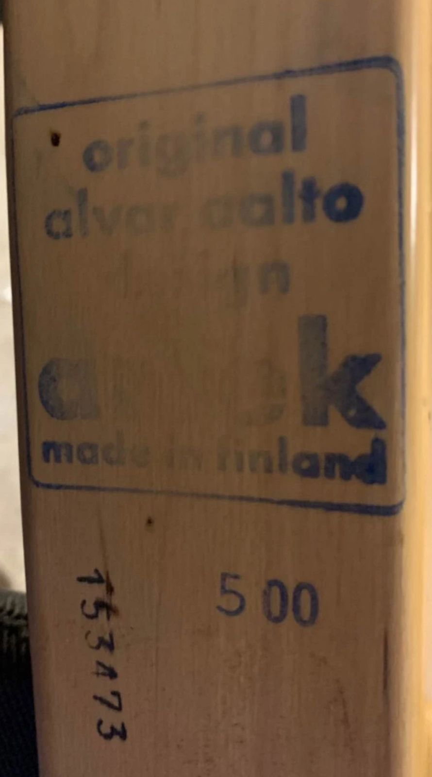 Vintage Artek Alvar Aalto Model 46 Chair photo vinterior