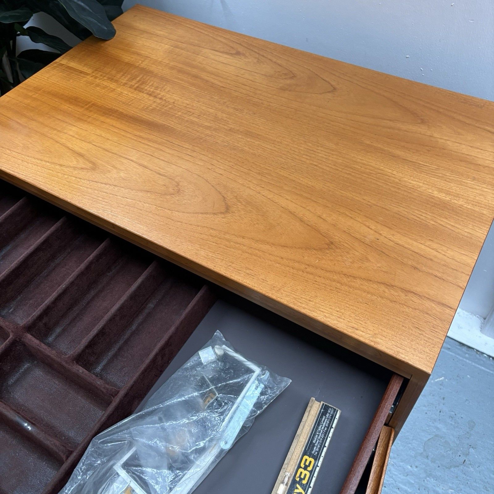 photo furniture Mid Century Tapley 33 Modular Cupboard By Beaver & Tapley, Teak, Model Wsd33