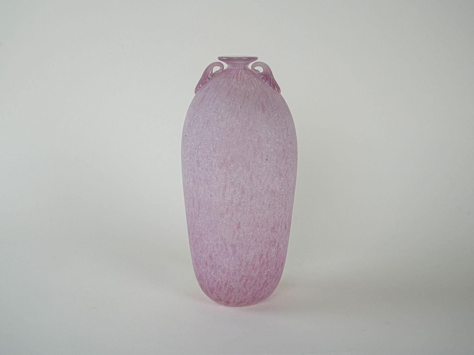 Glazen Vaas, Murano Glas, Italiaans Design, Jaren 1970, Made In Italy photo for sale