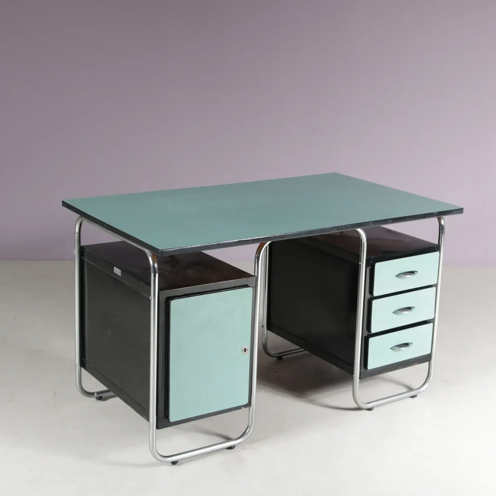 1950s Bauhaus Style Desk By Torck, Belgium photo for sale