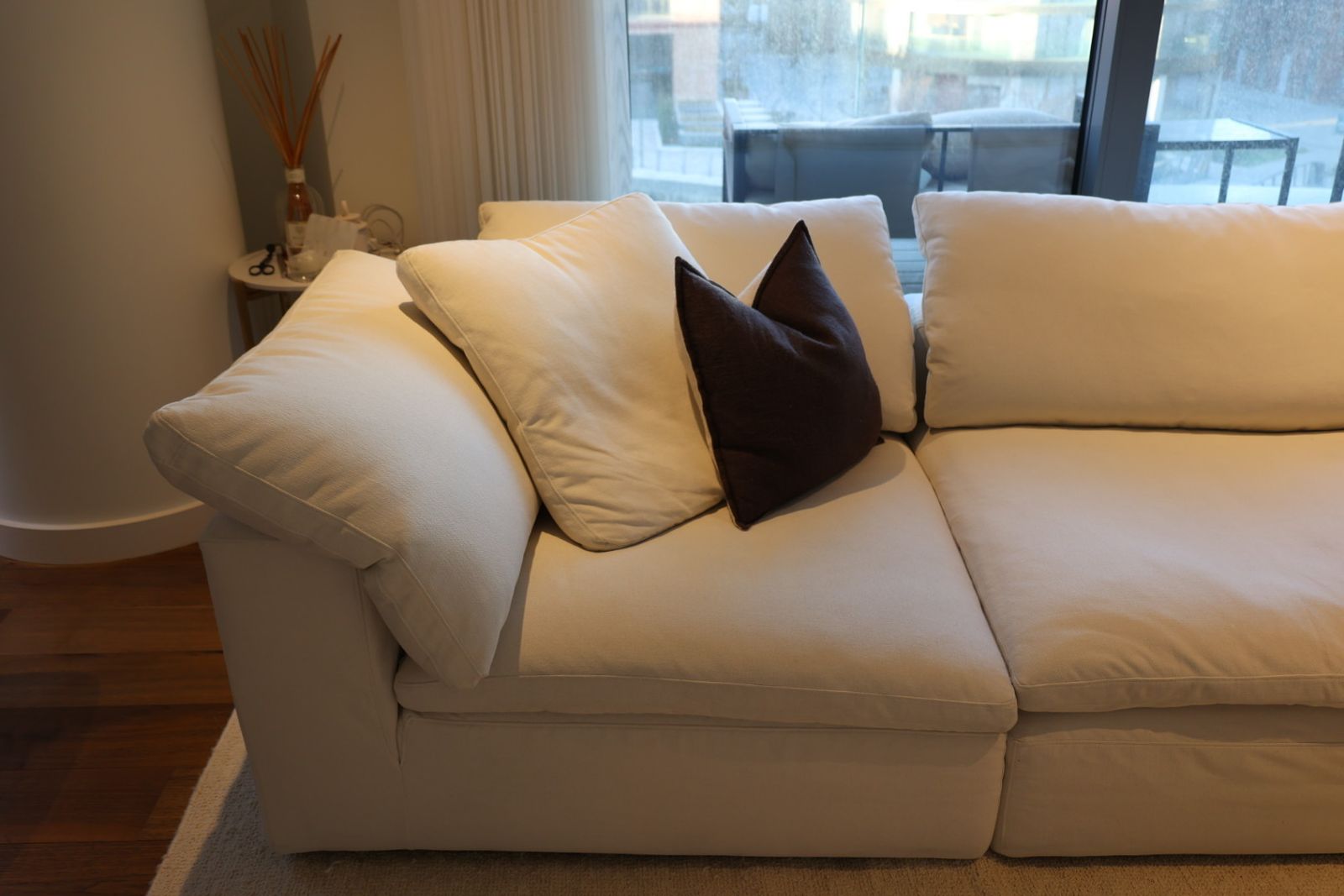 Rh The Cloud 4 Piece Modular Sofa Luxe photo furniture