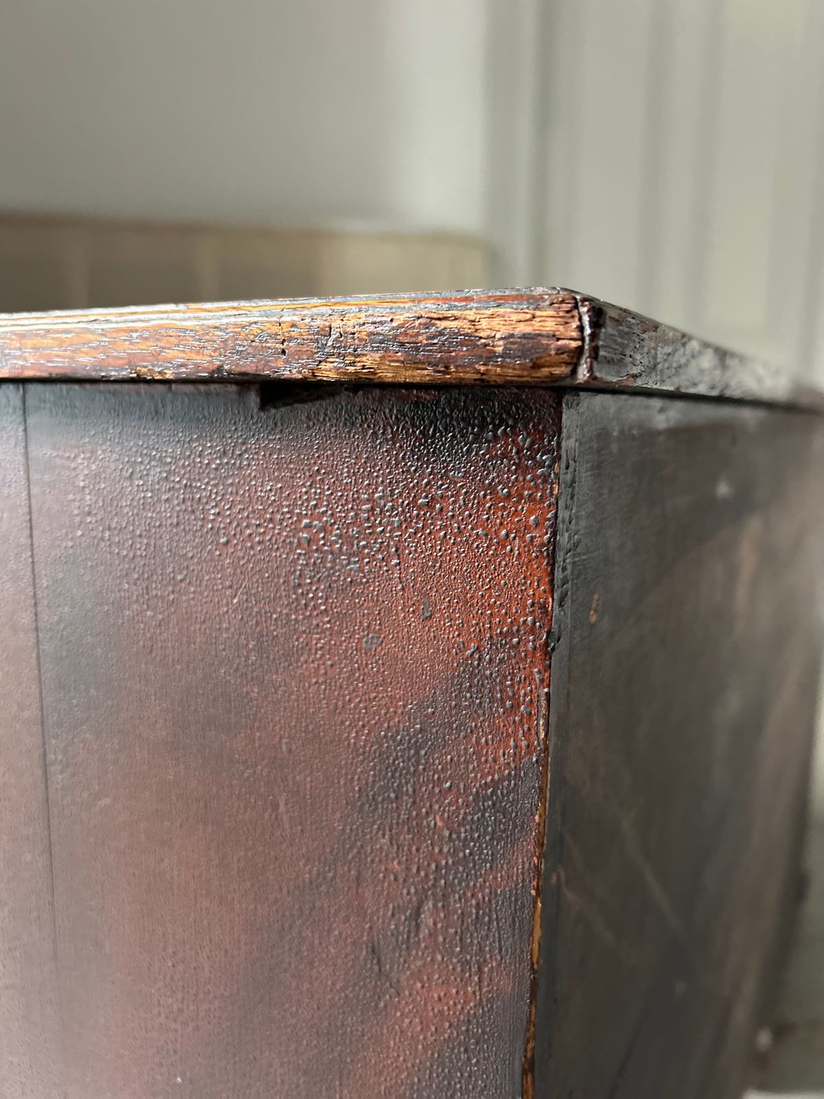 photo furniture Cute 19th Century Kneehole Desk In Original Paint