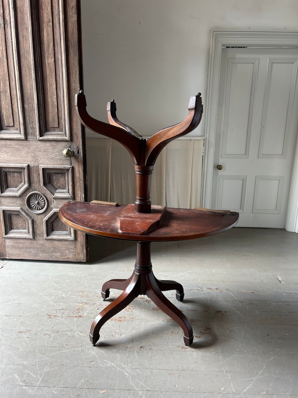 Handsome Pair Of 18th Century Mahogany Console Tables photo buy