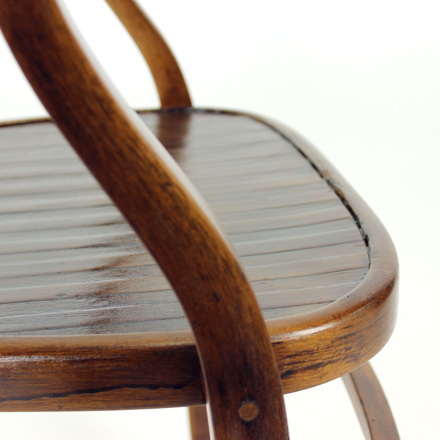 photo vintage Otto Wagner For Thonet Bentwood Armchair No. 6048, Austria, C. 1900