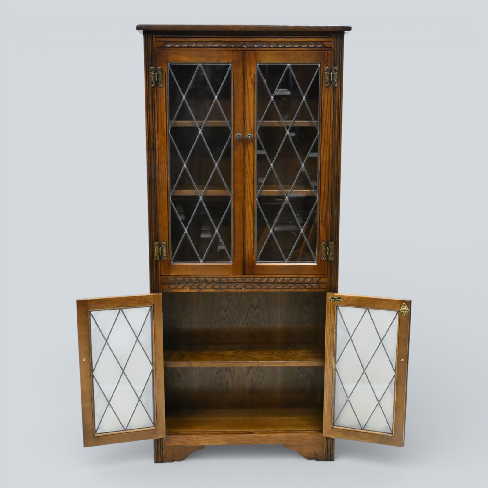 photo for sale Old Charm Tall Bookcase 4 Shelves Light Oak Free Uk Delivery*