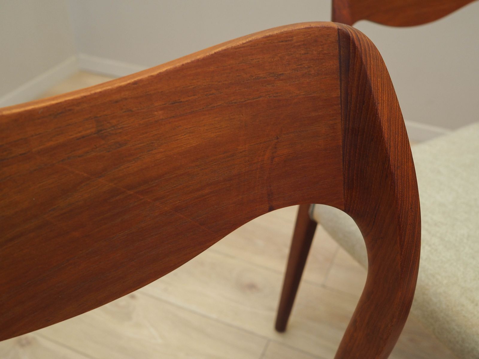 Meubels Set Van Vier Teakhouten Stoelen, Deens Design, Ca. Jaren 1960, Ontwerper: Niels Otto Møller photo