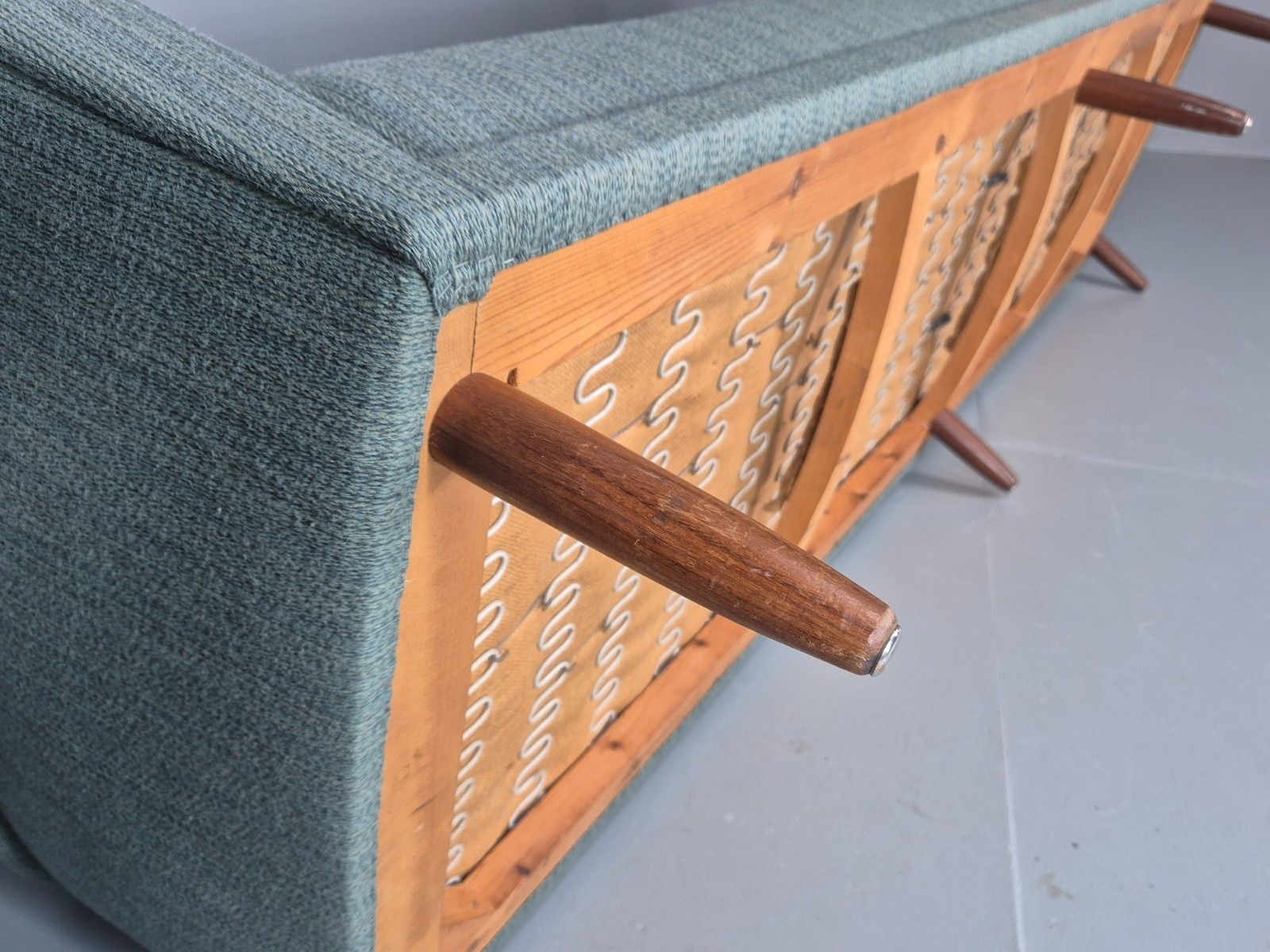 750.0 Mid Century 4 Seater Sofa Folke Ohlsen For Dux 1960s Retro Eb11371 M4ss photo