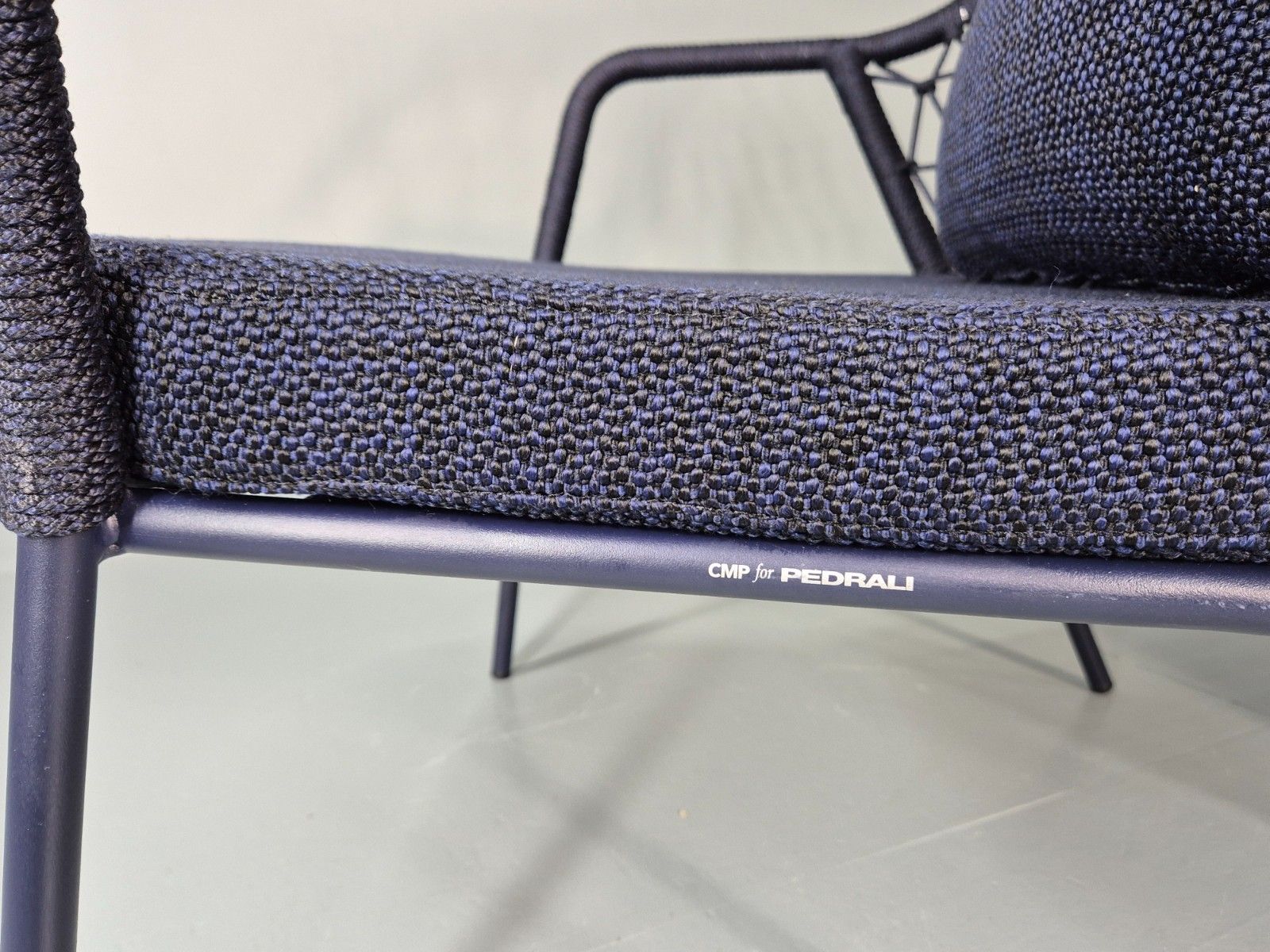 photo for sale 2 Pedrali Panarea 3679 Chairs Modern Design Blue Italian Eb11426 Mnor