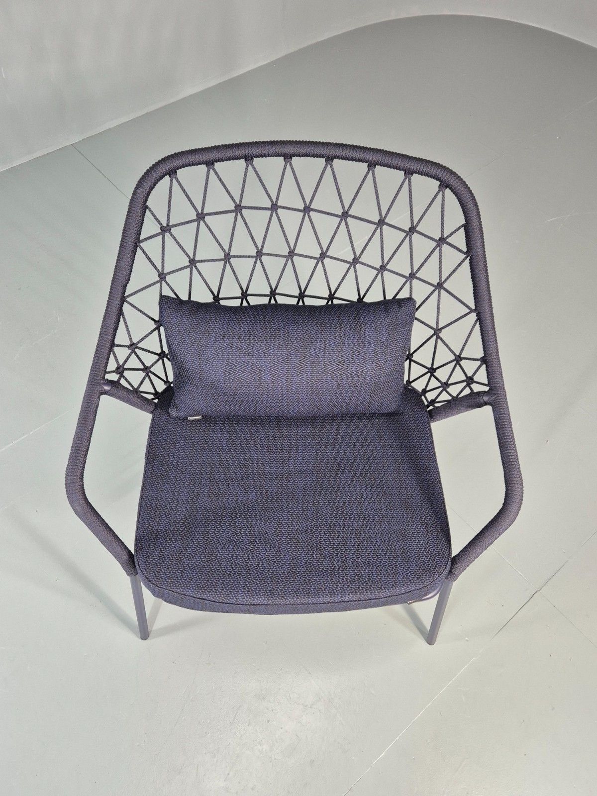 Pedrali 3679 Panarea Modern Design Chair In Blue Eb11428 Mnor photo for sale