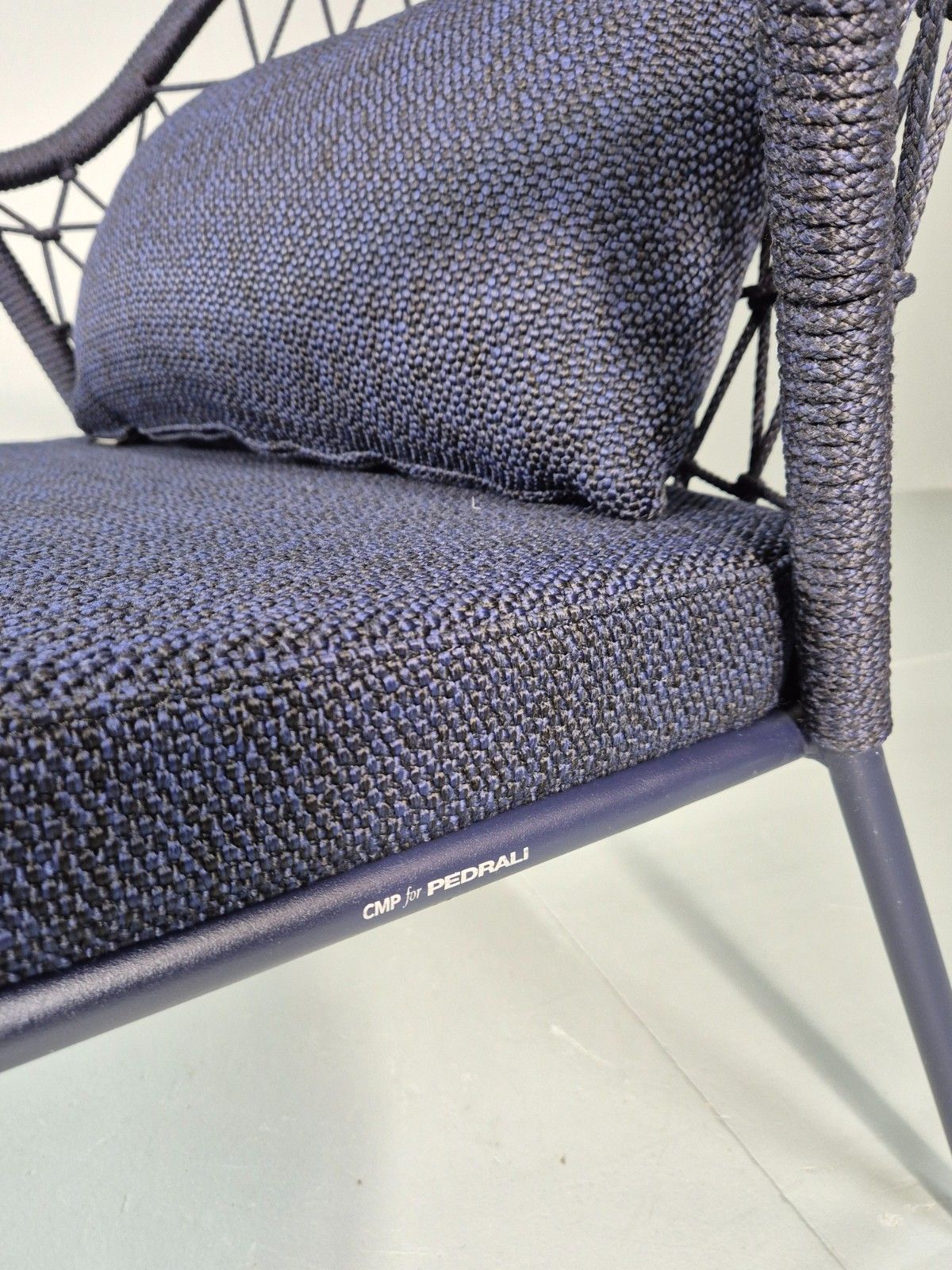 Pedrali 3679 Panarea Modern Design Chair In Blue Eb11428 Mnor photo vinterior