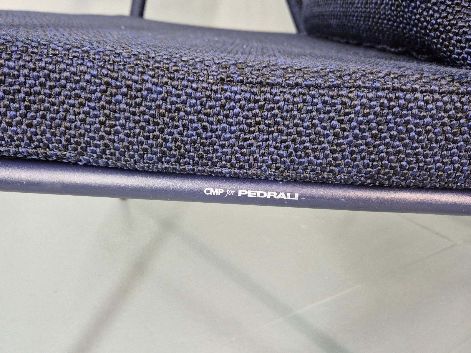 photo buy 2 Pedrali Panarea 3679 Chairs Modern Design Blue Italian  Eb11430 Mnor