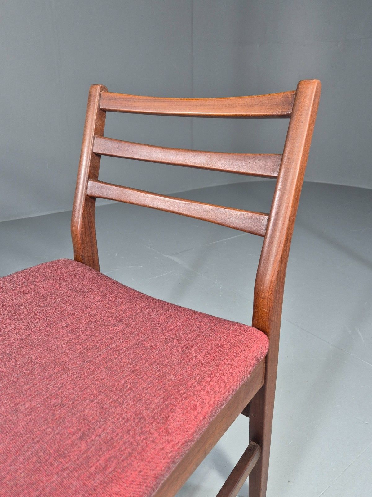 photo buy Danish Mid Century Dining Chair In Teak 1970s New Upholstery Retro Eb11525 Mdin