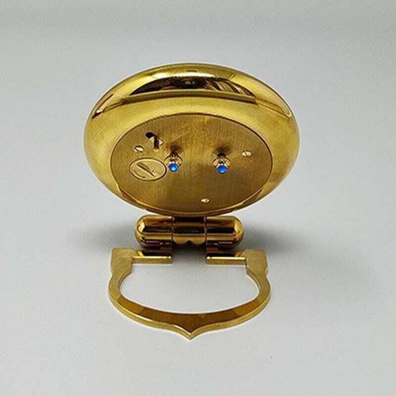 1990s Gorgeous Cartier Alarm Clock Pendulette "Colisee". Made In France photo 2036.0