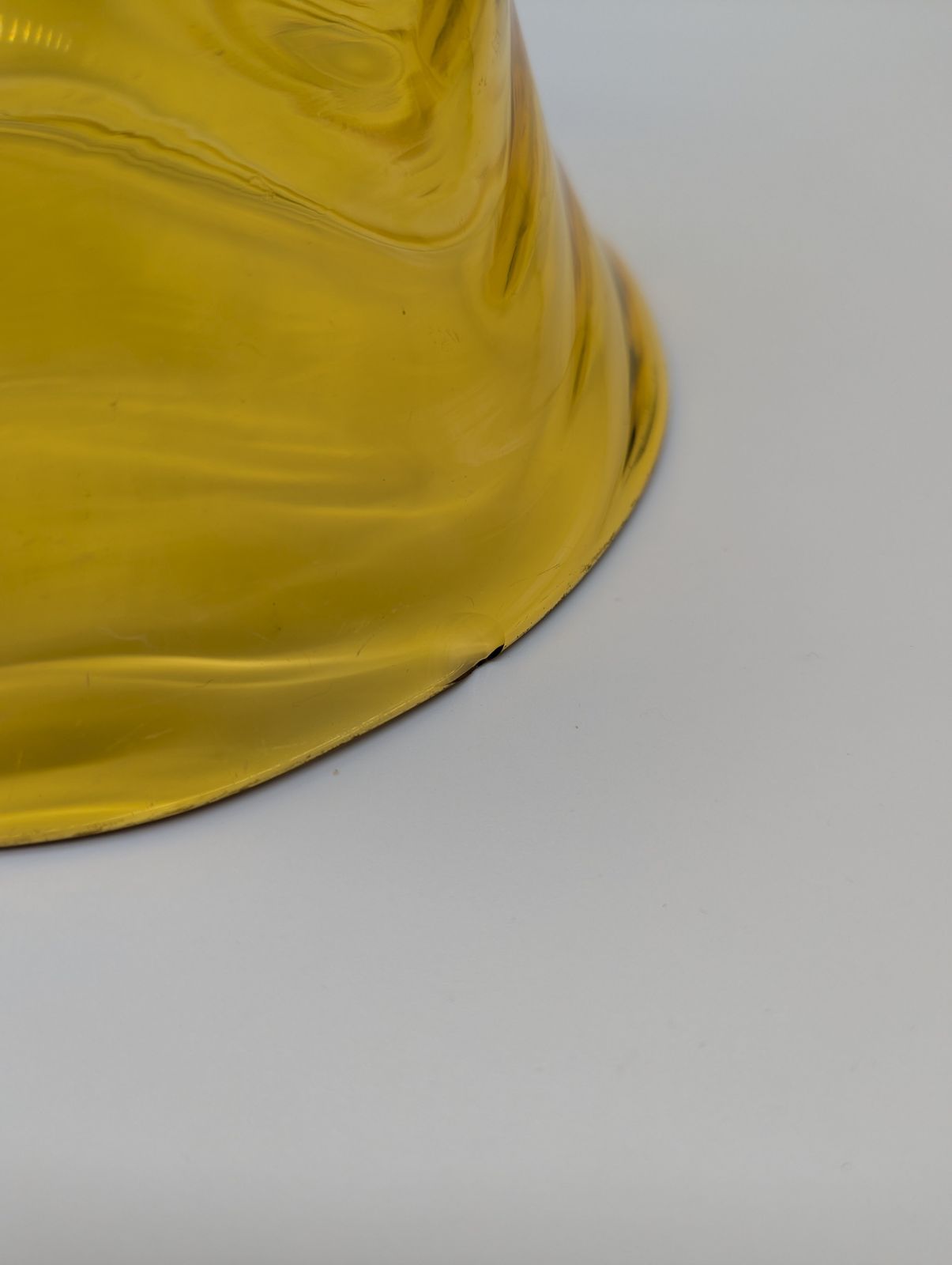 photo vinterior Uranium Glass Bowl By Thomas Webb