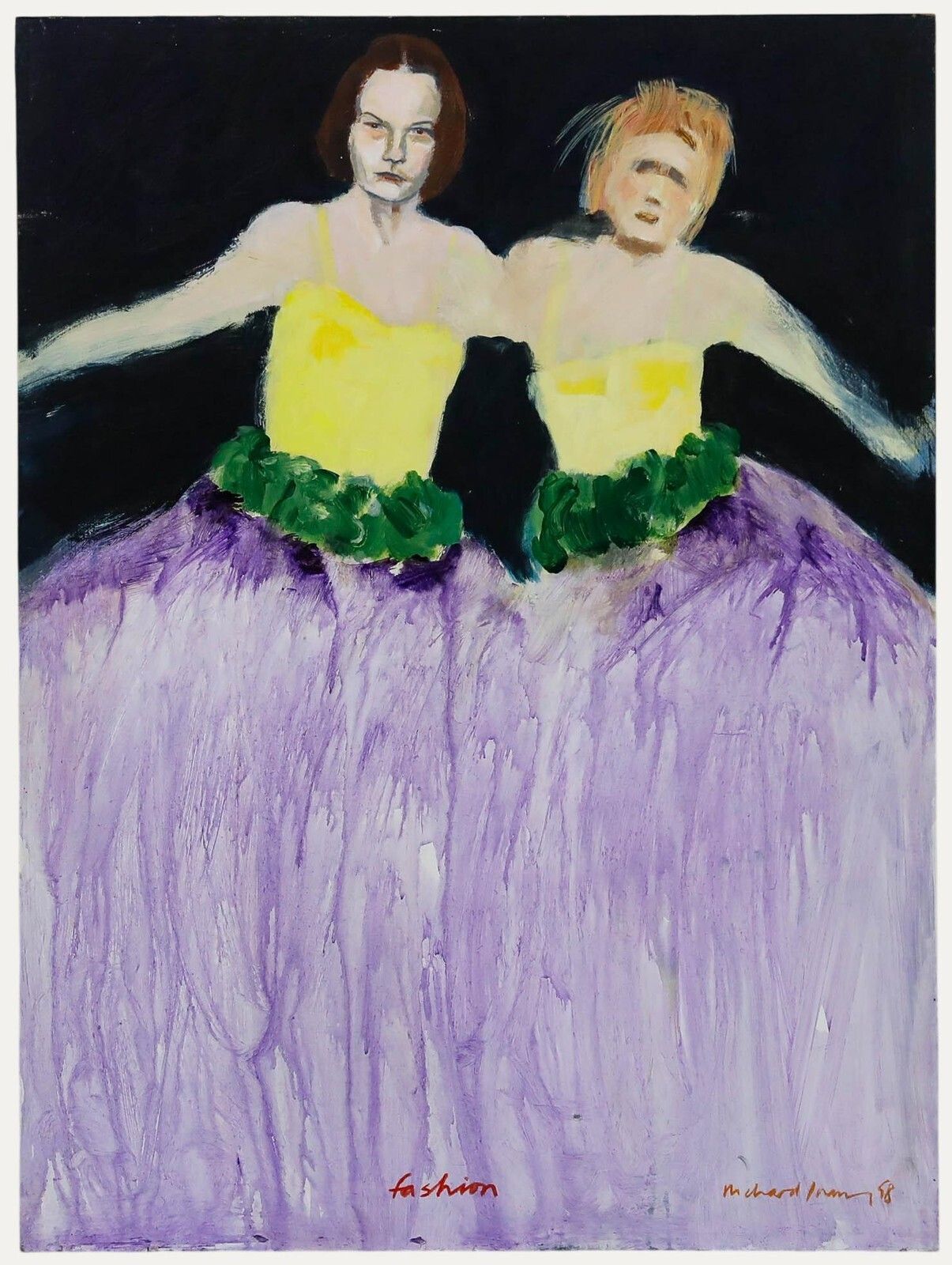 Richard J.S. Young 1998 Oil, Fashion