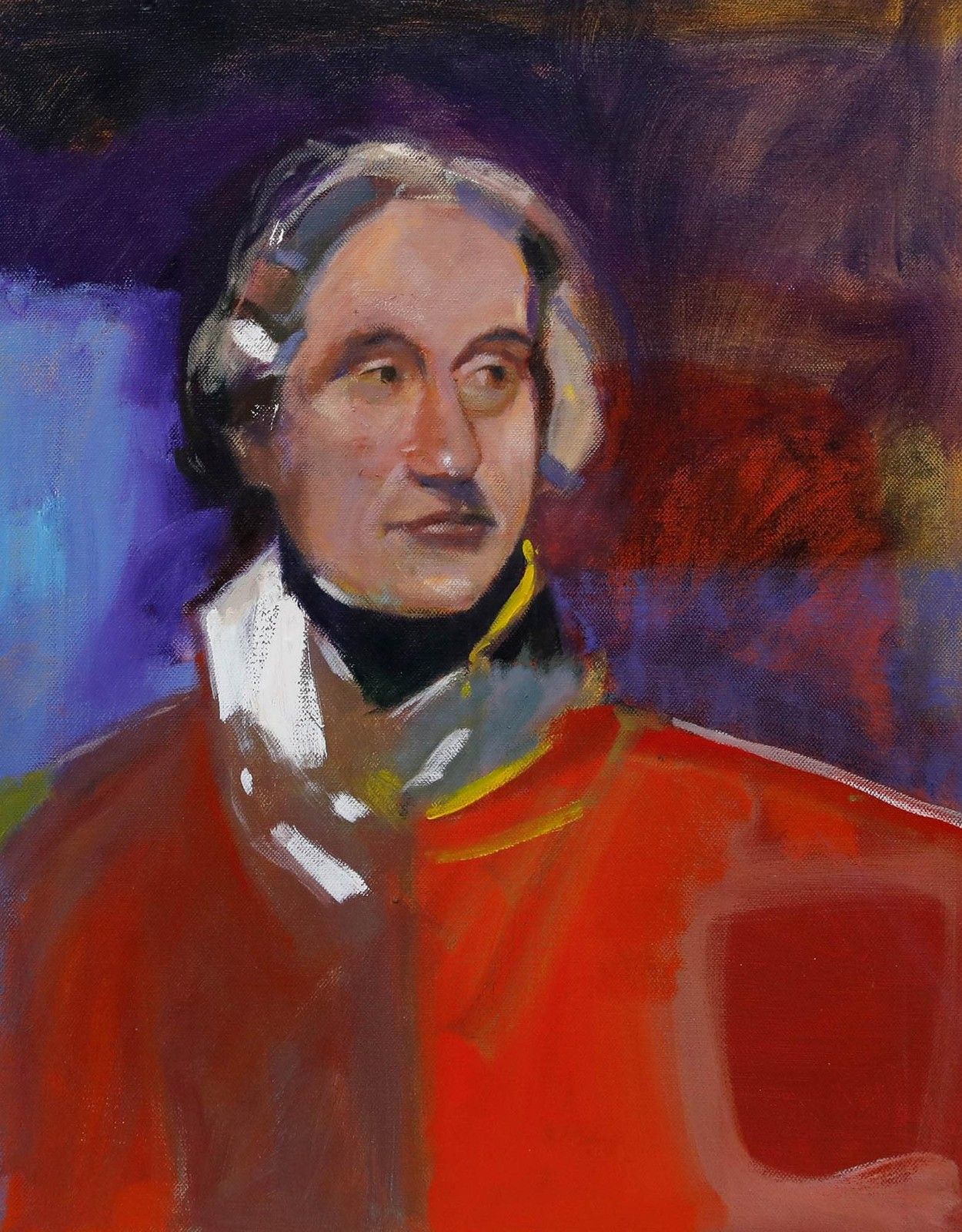Richard J.S. Young After George Romney (1734 1802) Oil, Portrait Of Gentleman photo furniture