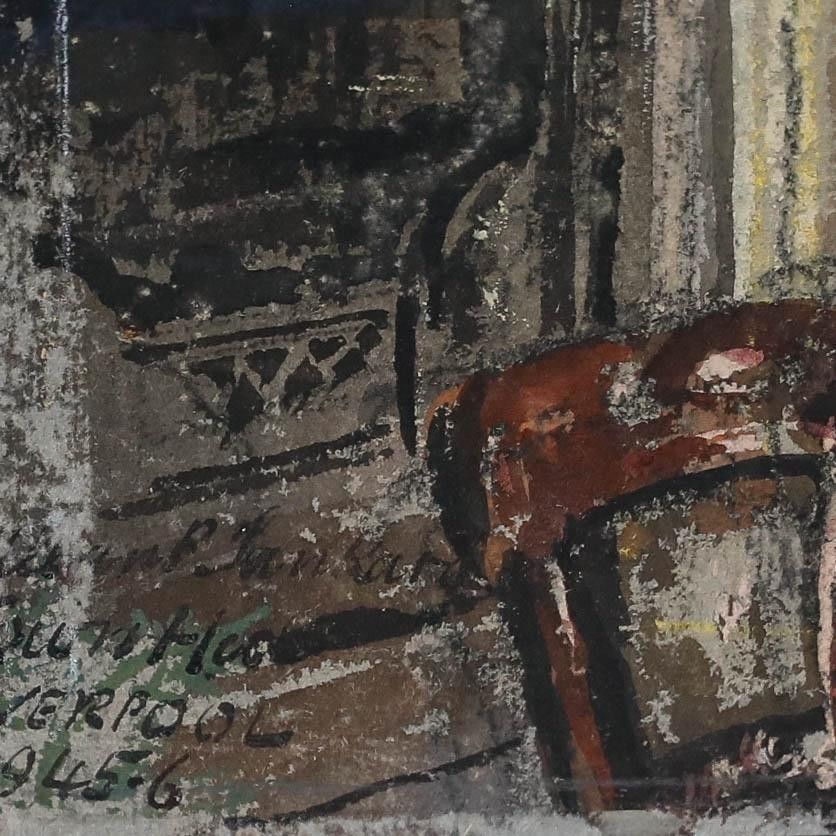 Allan Peel Tankard (1897 1964) 1945 Gouache, Liverpool Town Hall photo 225.0