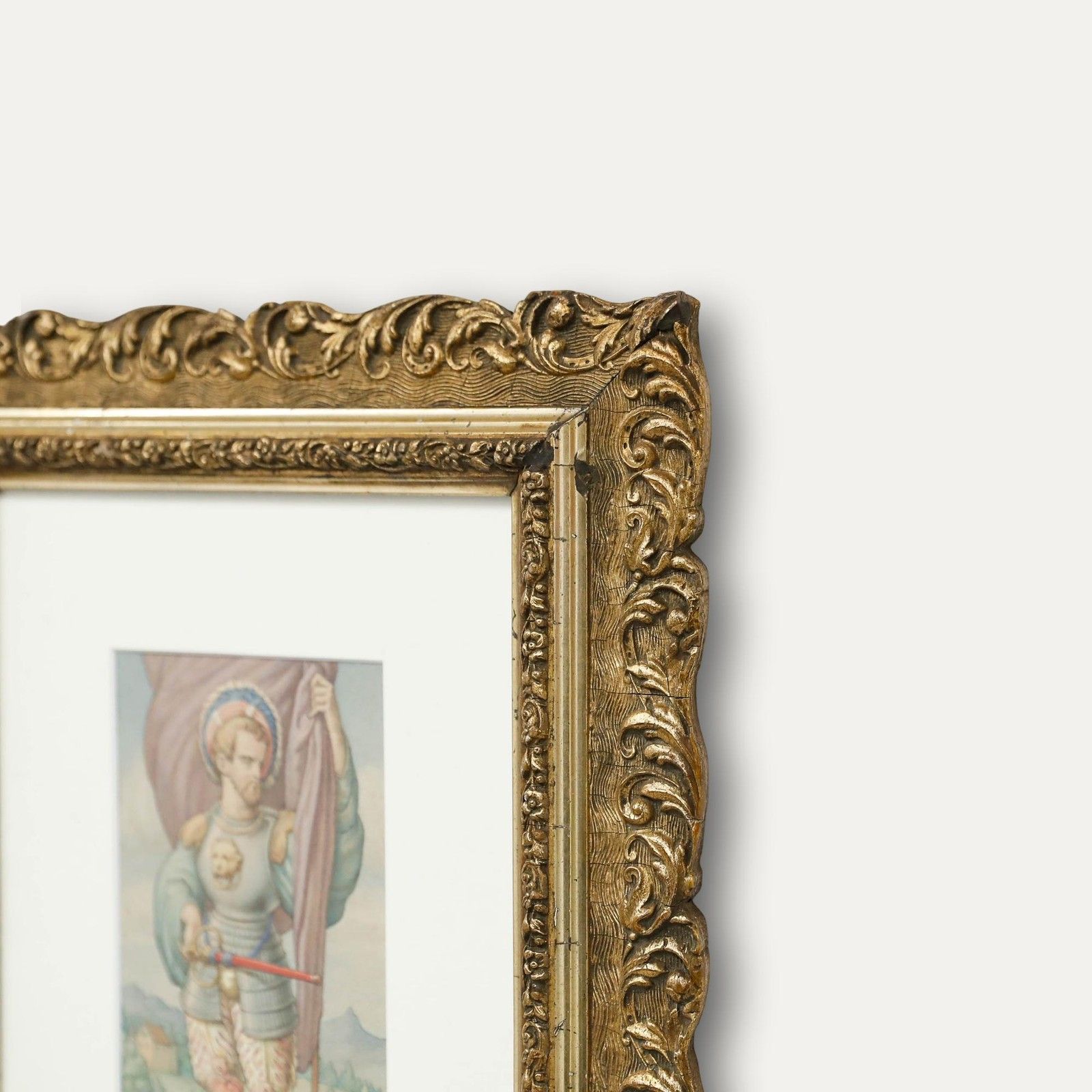 Joseph Besnard (1834 1905) Framed Late 19th Century Watercolour, The Soldier photo 450.0